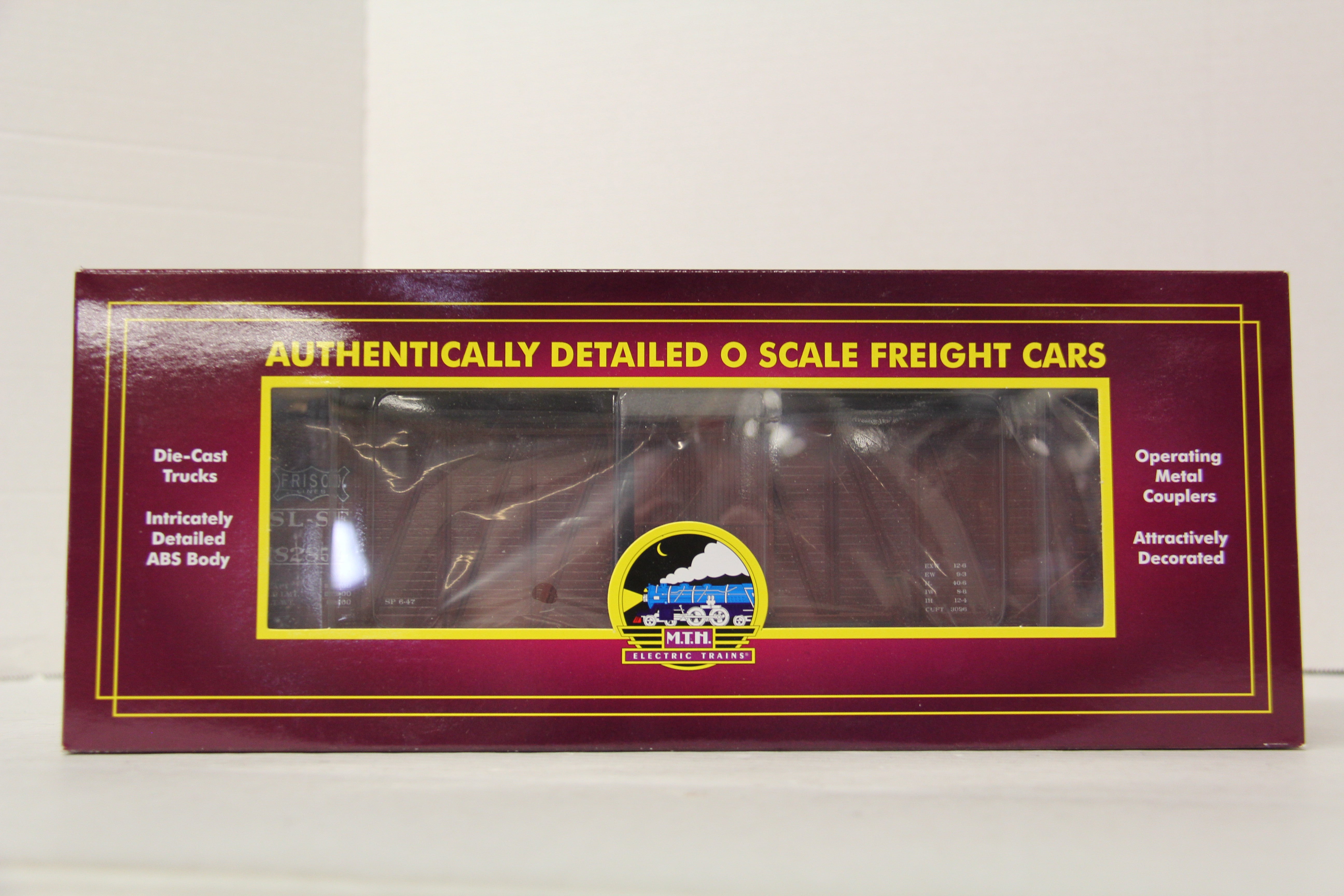 MTH 20-93966 Frisco 40' USRA Single Sheathed Box Car-Second hand-M6639