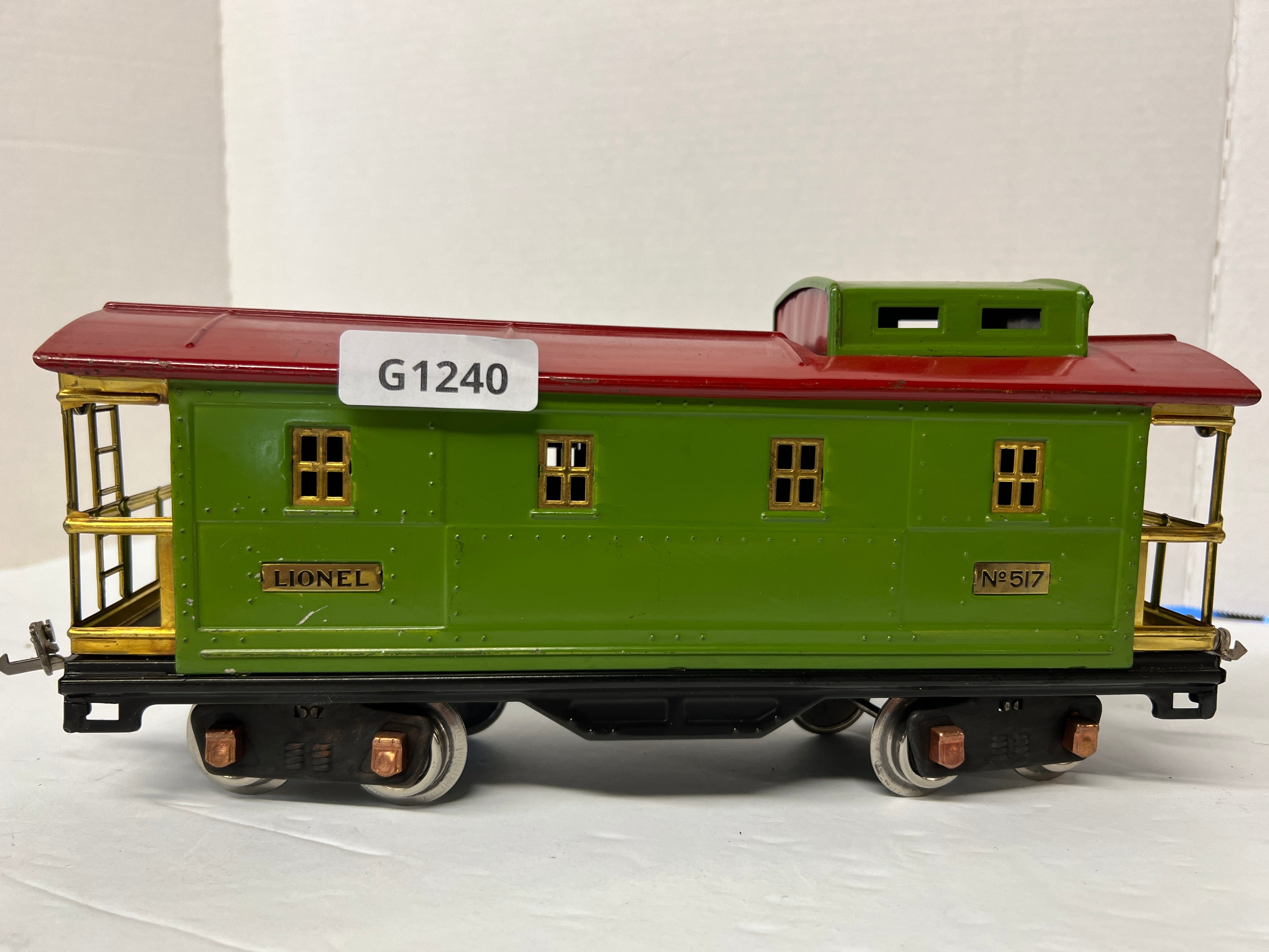 Lionel Tin Plate Caboose NO BOX "Lionel Lines" Second-hand-G1240