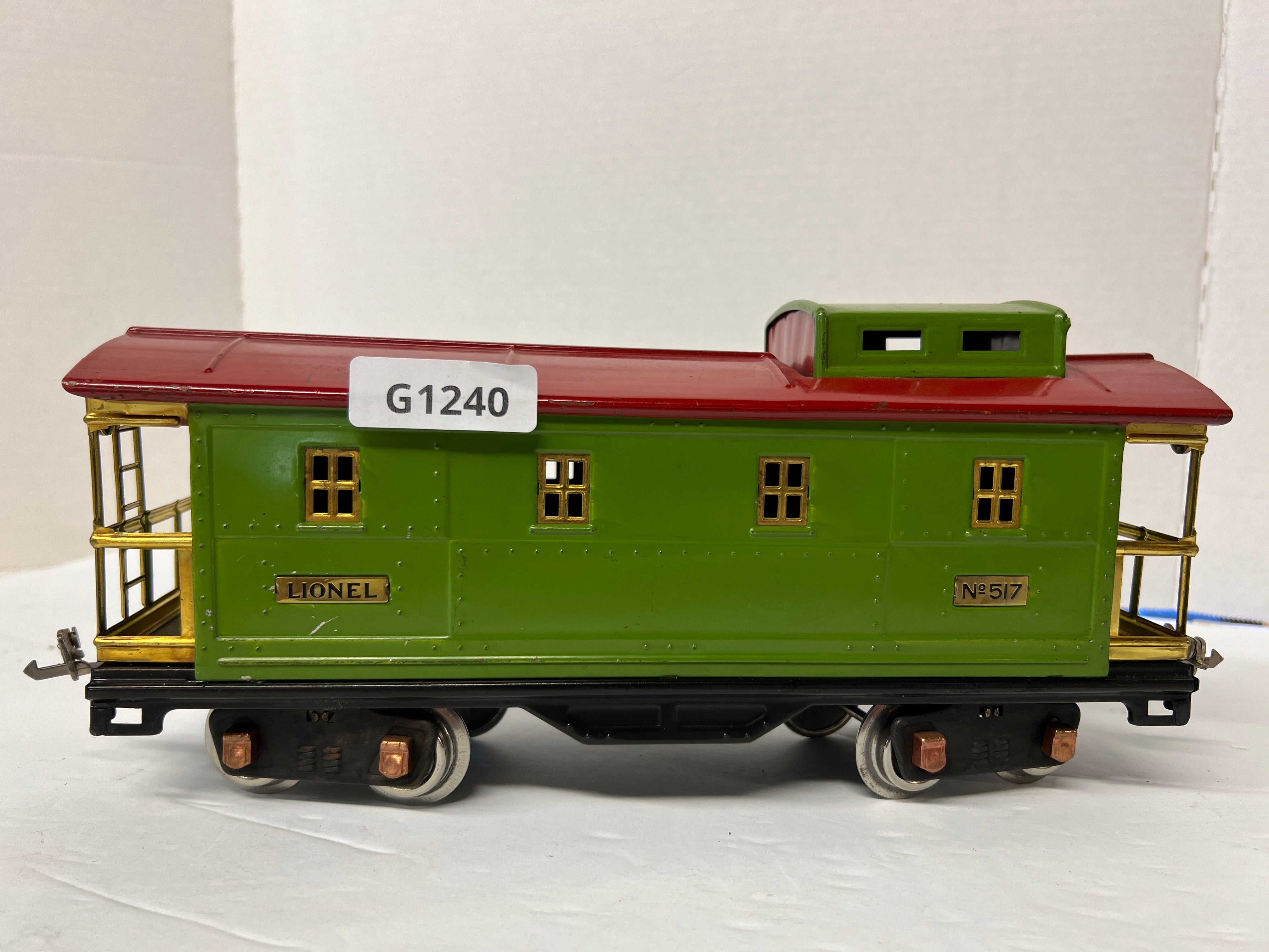 Lionel Tin Plate Caboose NO BOX "Lionel Lines" Second-hand-G1240