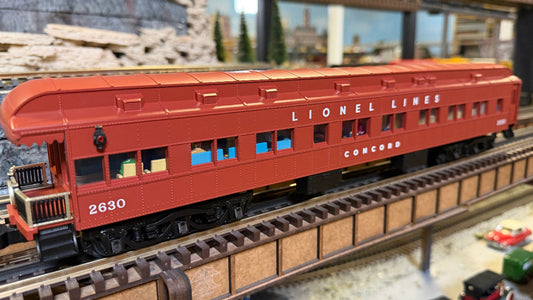 Lionel 2527290 - Vision Line Observation Car "Lionel Lines" #2630 Concord - MrMuffin'sTrains