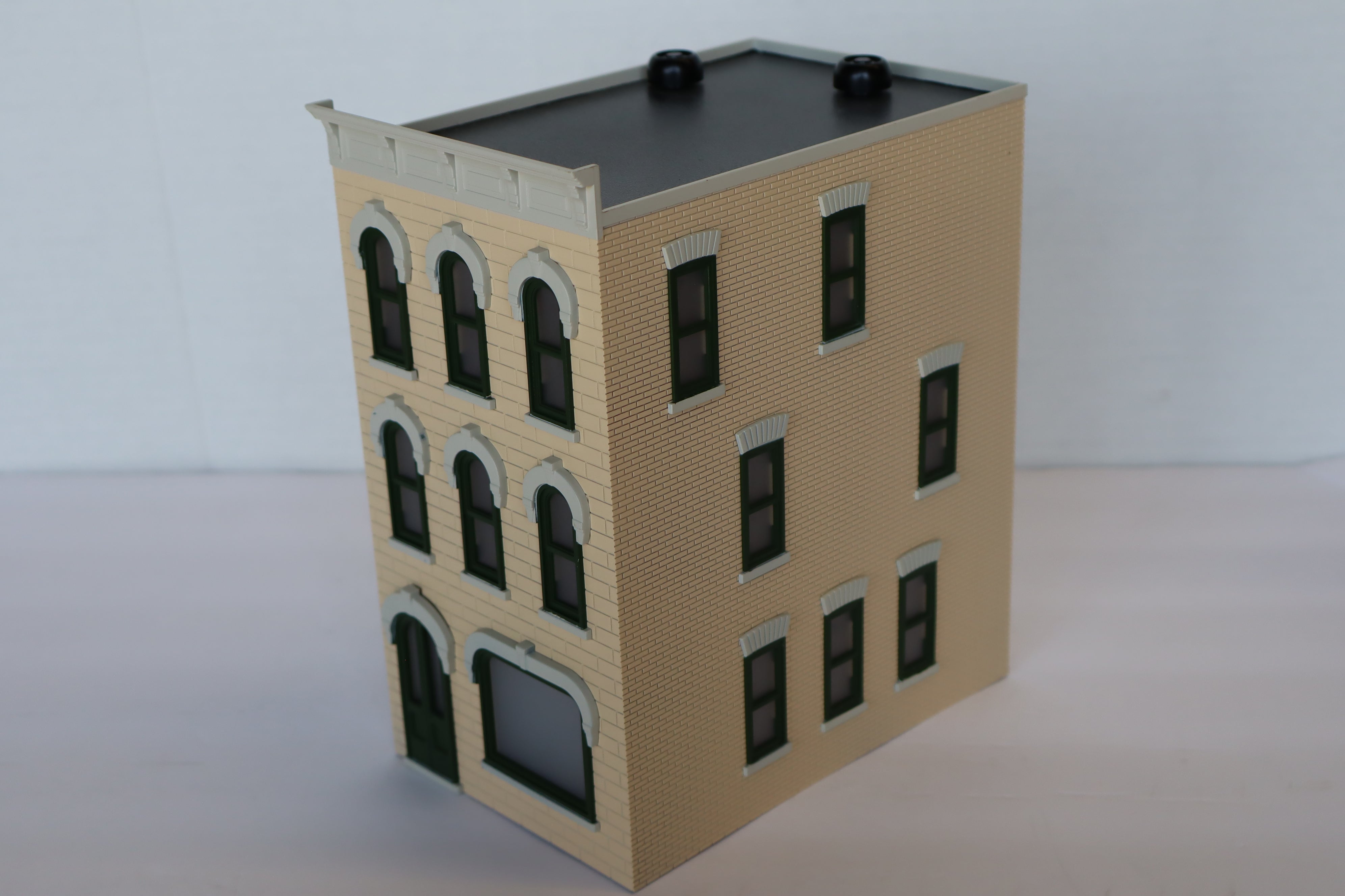 Rail King 30-90373 Sand Stone 3 Story Town House-Second hand-M8101