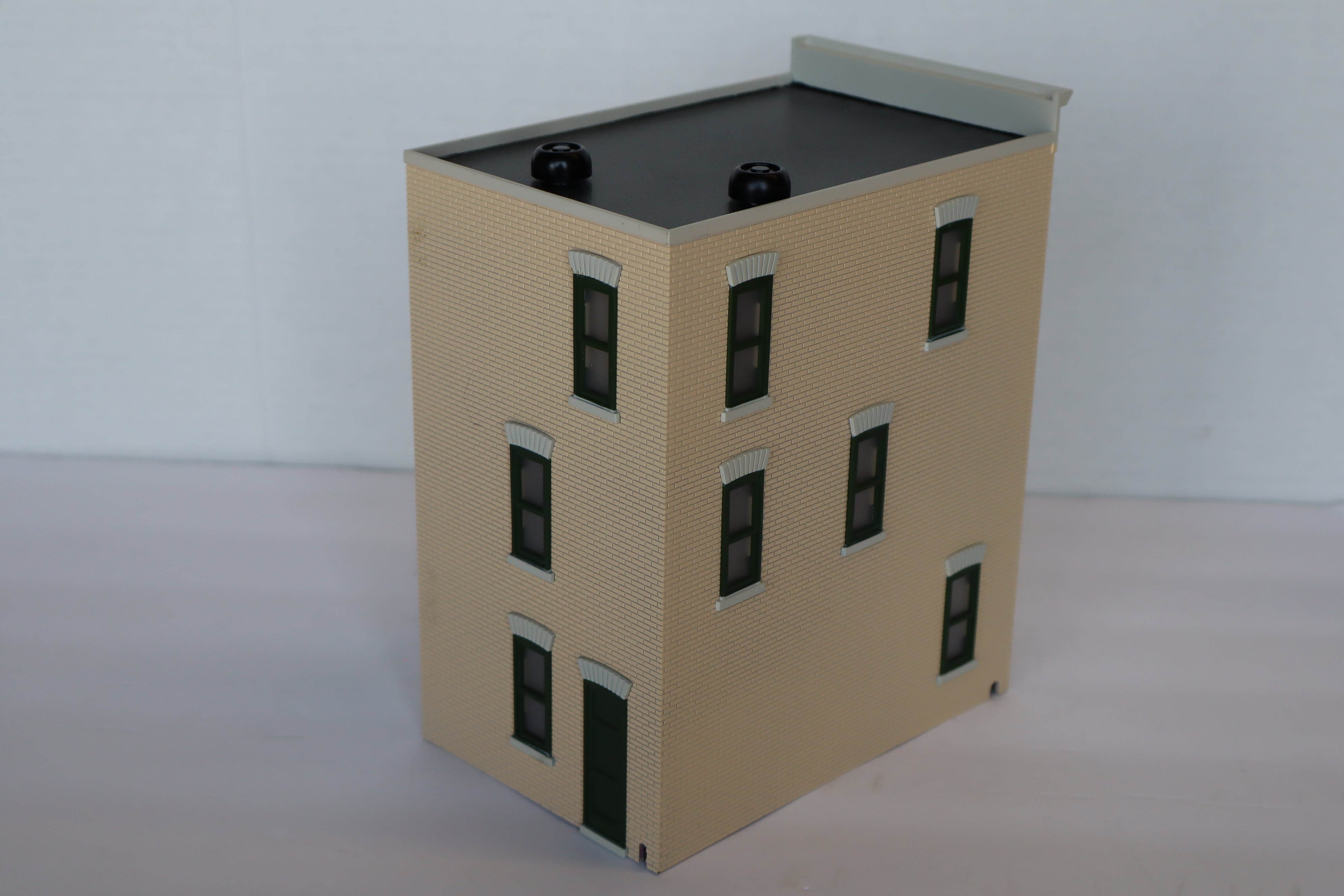 Rail King 30-90373 Sand Stone 3 Story Town House-Second hand-M8101