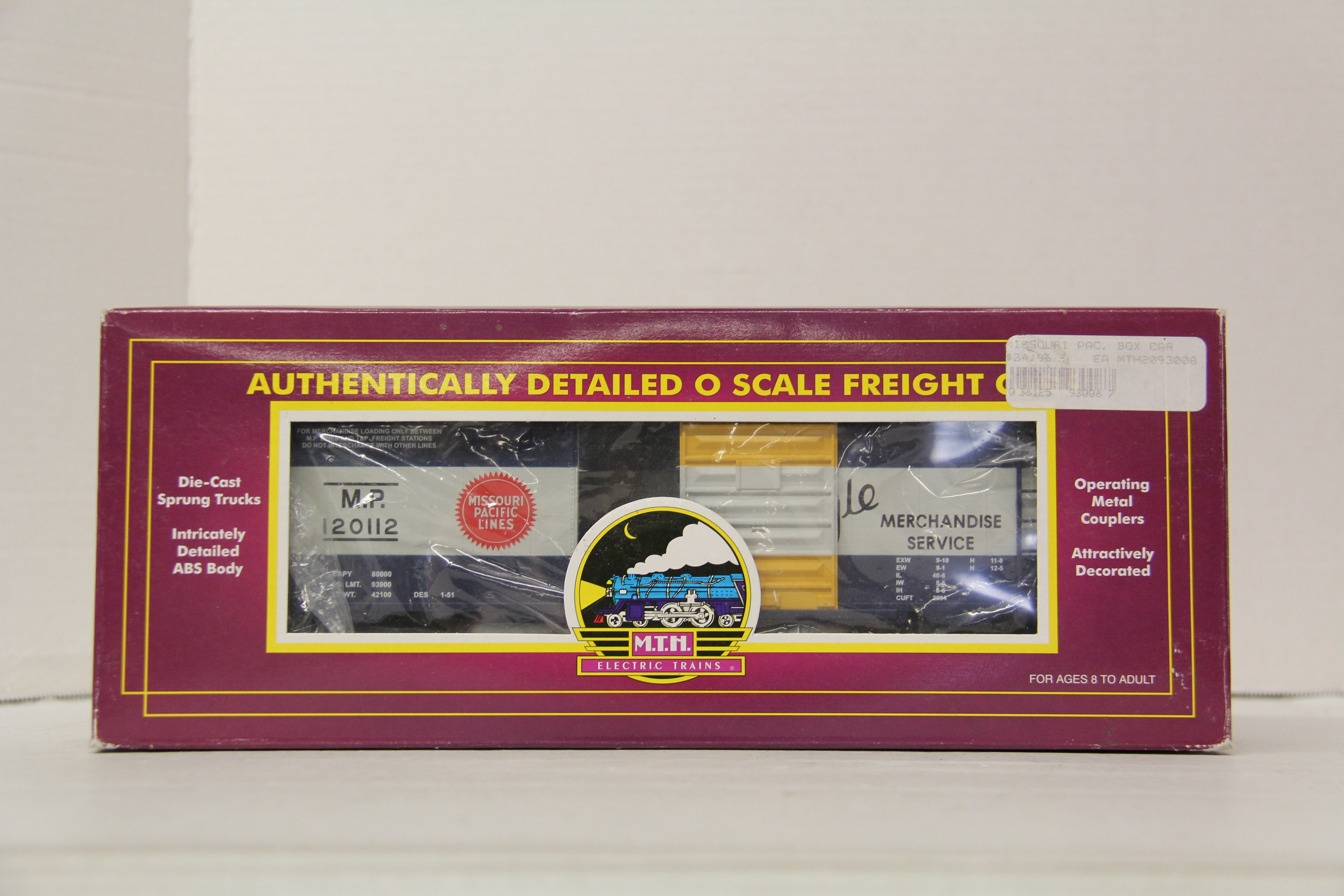 MTH 20-93008 Missouri Pacific Box Car-Second hand-M6641