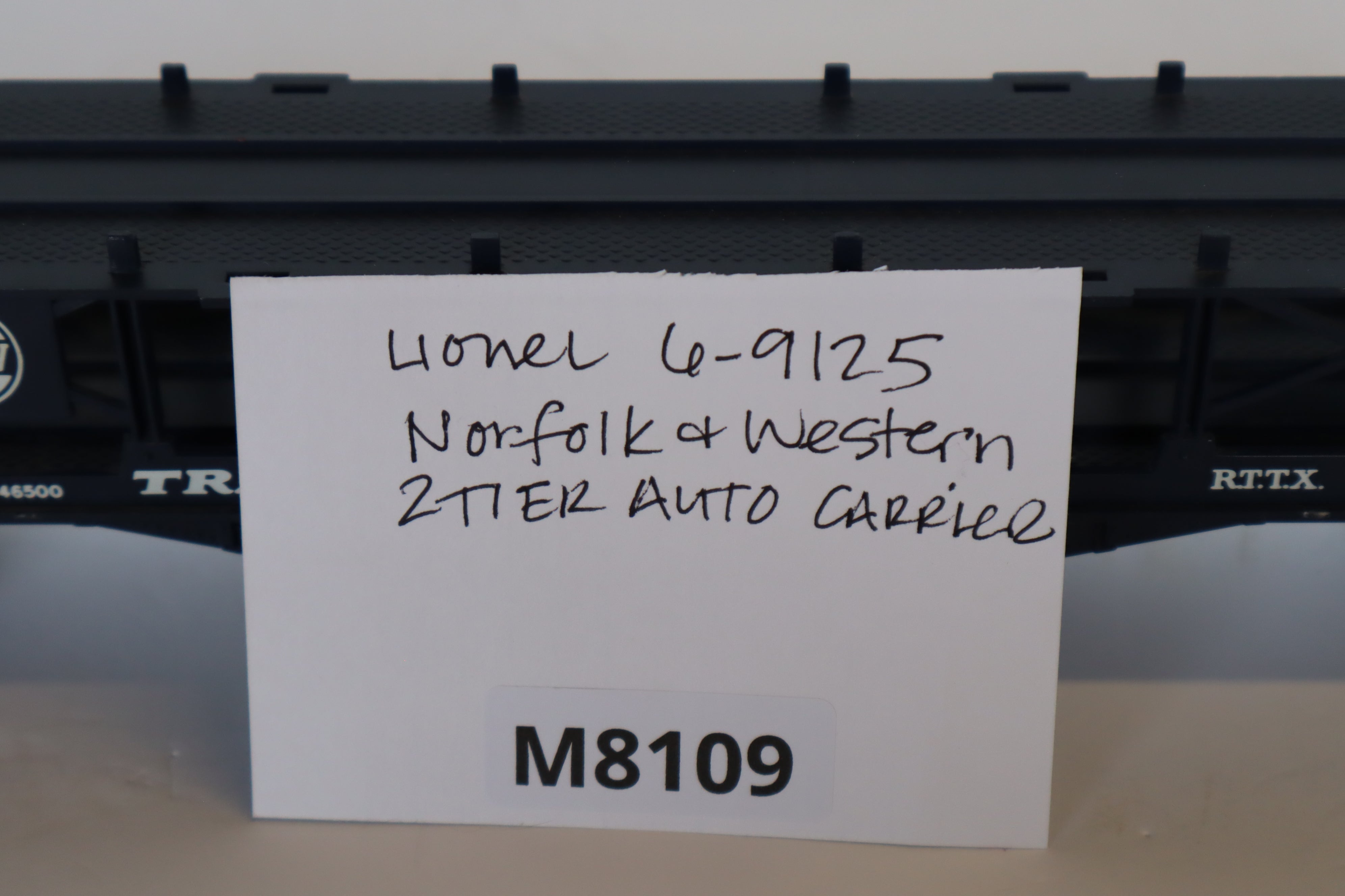 Lionel 6-9125 Norfolk & Western 2 Tier Auto Carrier-Second hand-M8109