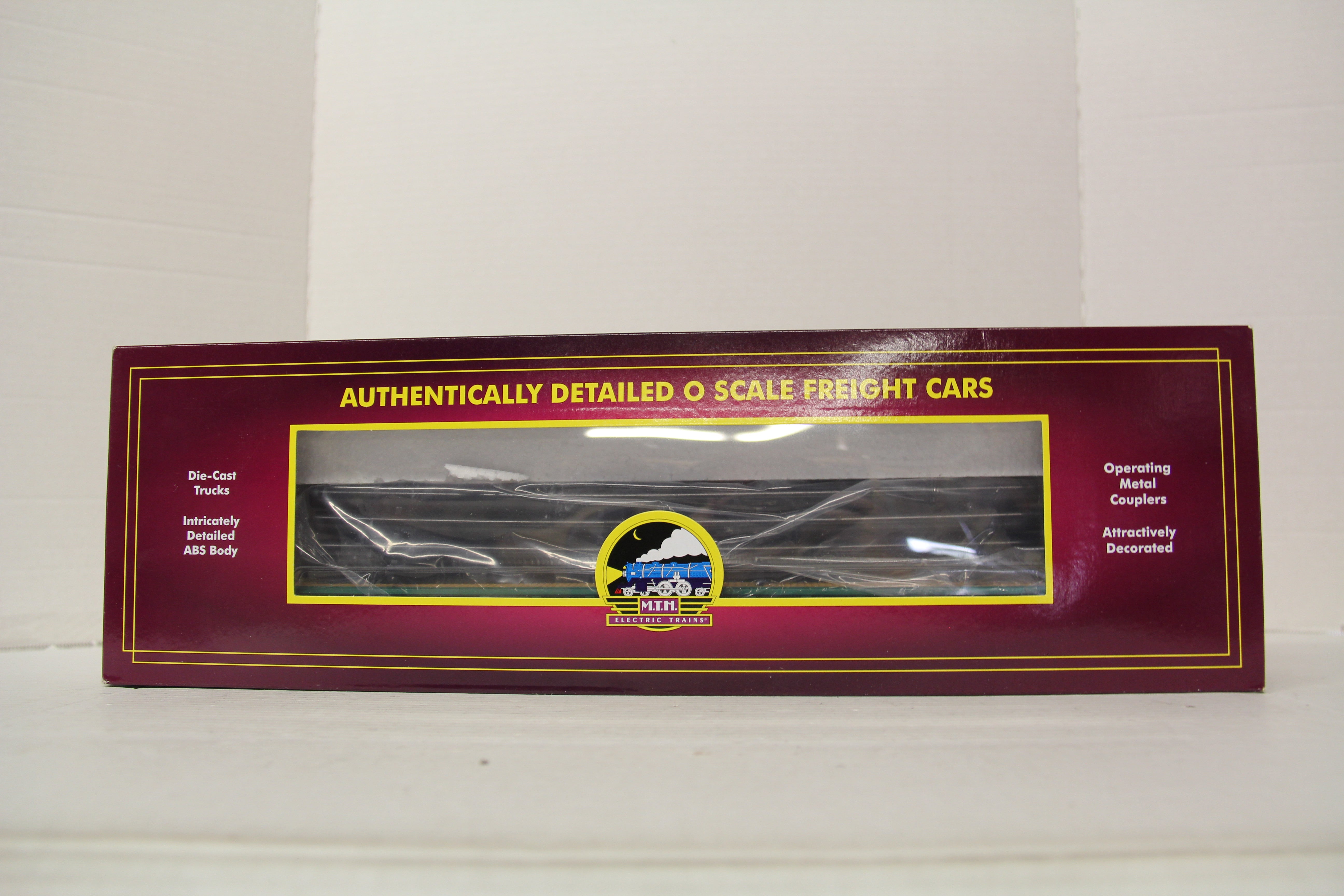 MTH 20-95606 New York Central 60' Flat Car w/ Pipe Load-Second hand-M6644