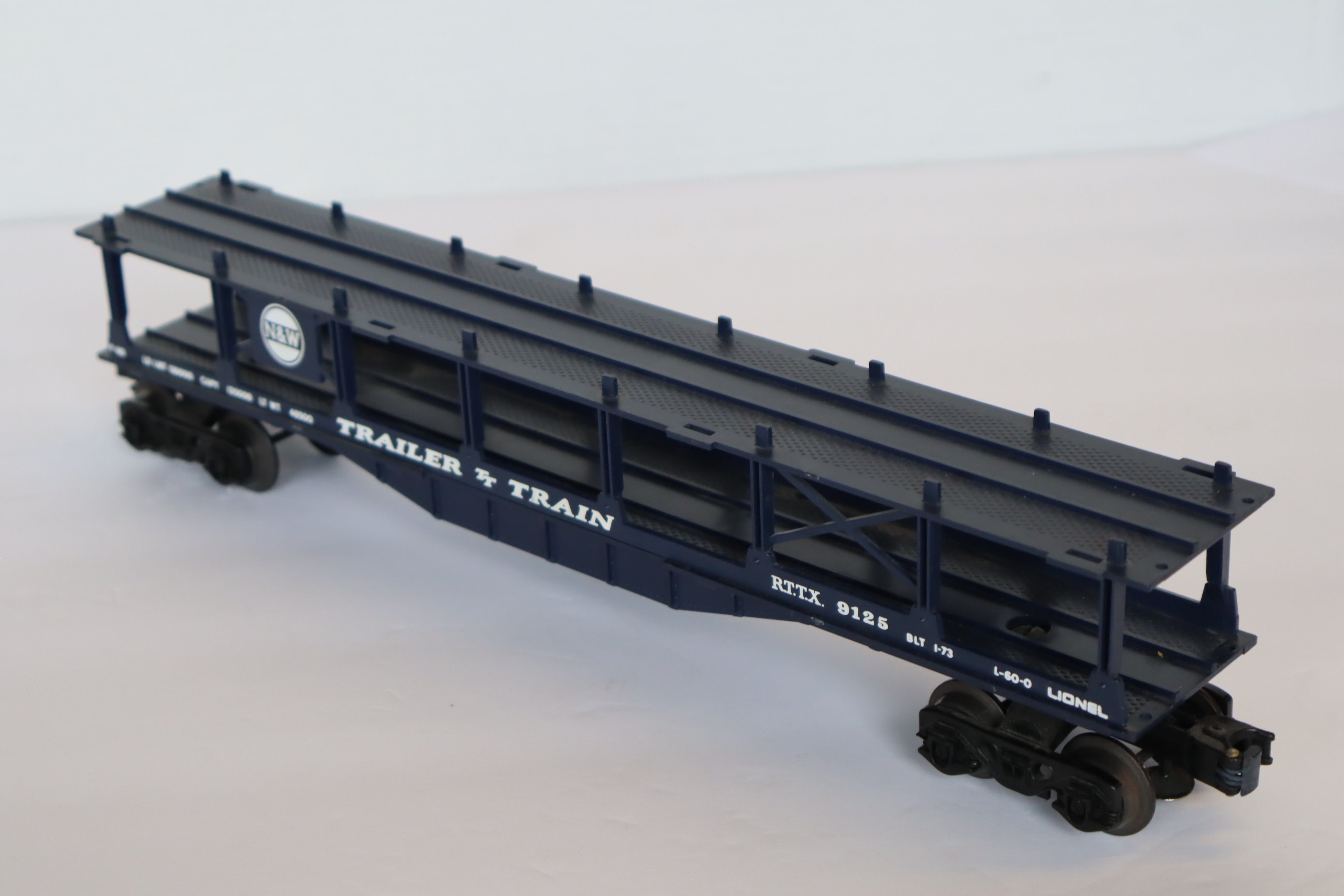 Lionel 6-9125 Norfolk & Western 2 Tier Auto Carrier-Second hand-M8109