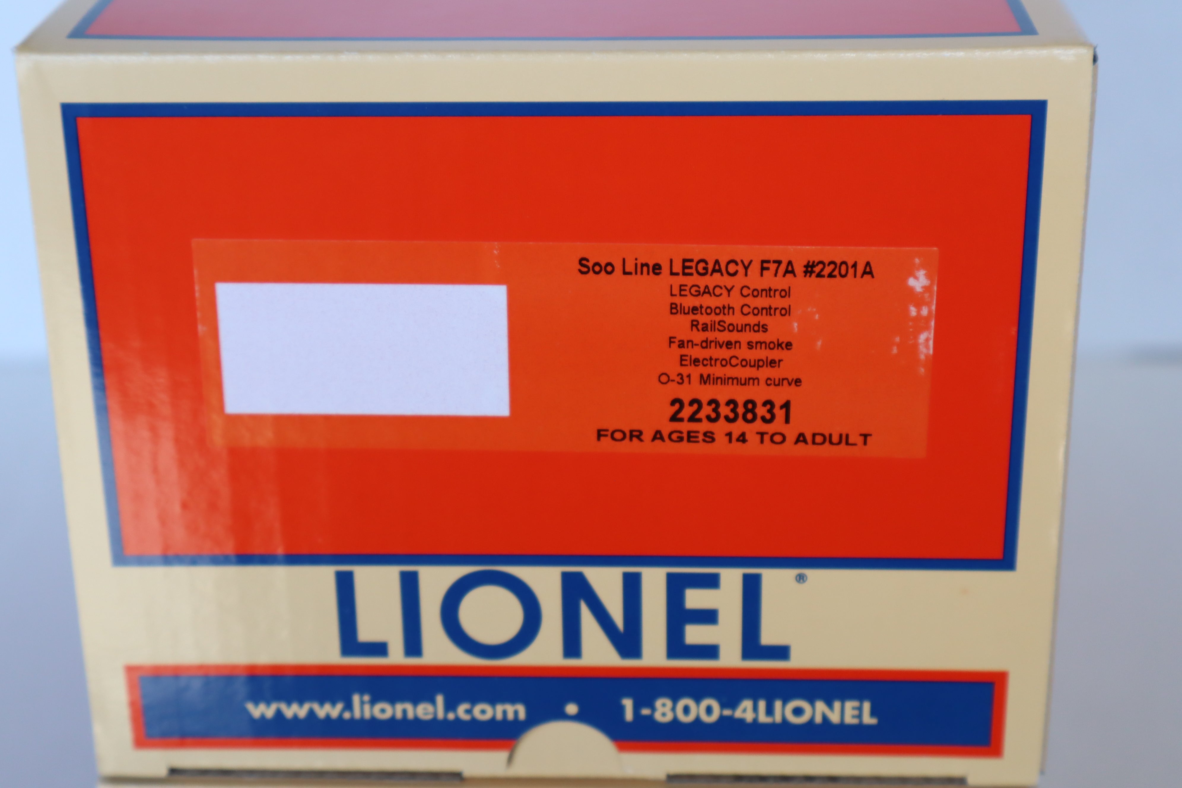Lionel 2233830 Soo Line Legacy F7 AA & 2233839 Soo Line Legacy SuperBass F7B #2202C-Second hand-M7832
