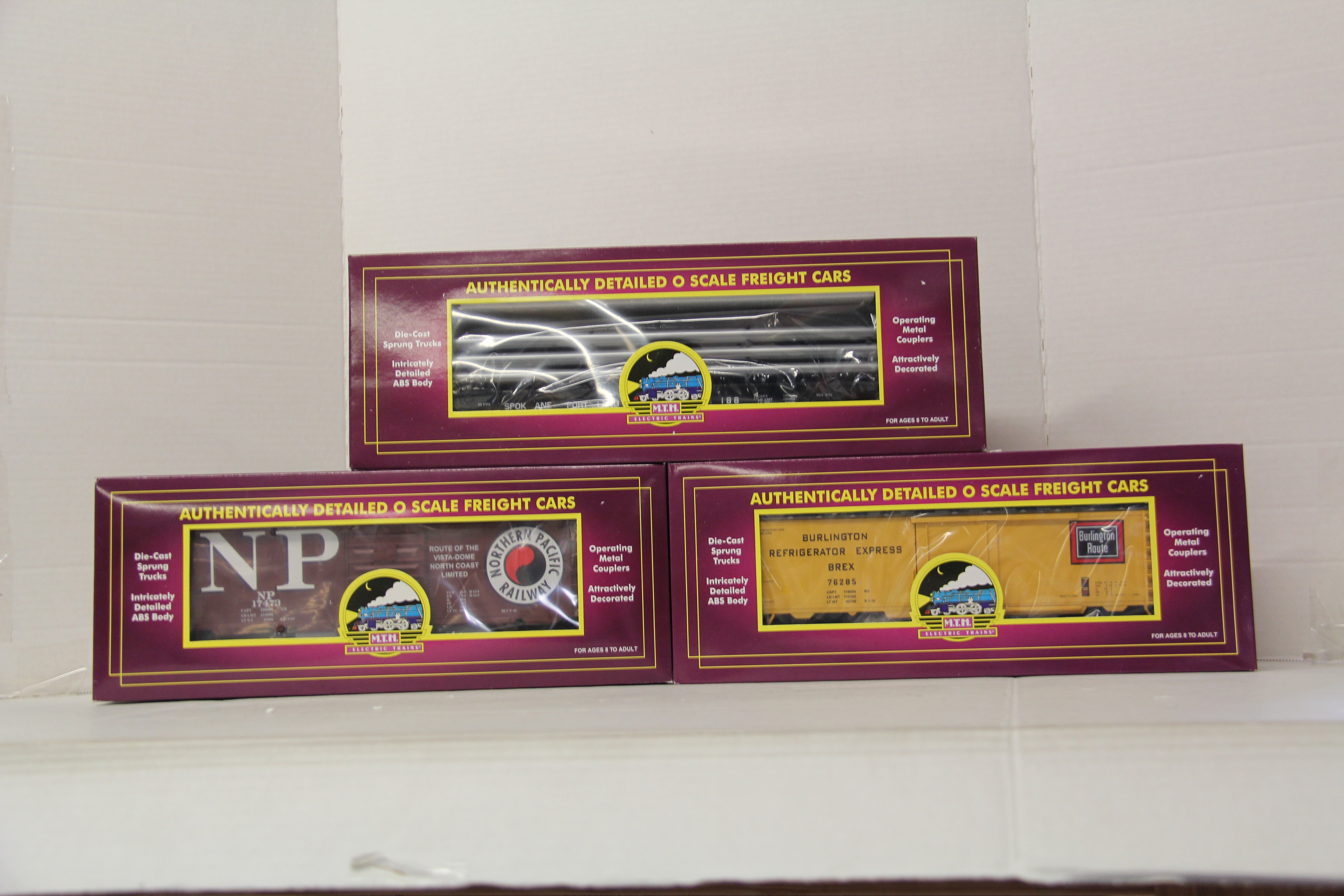 MTH 20-90007 Burlington Northern Merger Series Set-Second hand-M6646
