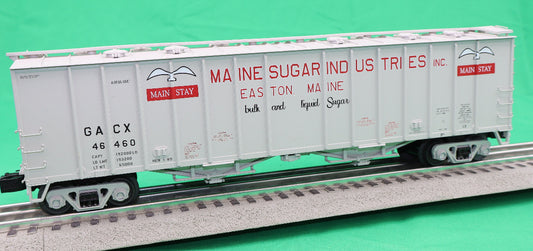 Atlas O 3001781 - Premier - 4180 Airslide Hopper Car "Maine Sugar" (GACX) - MrMuffin'sTrains
