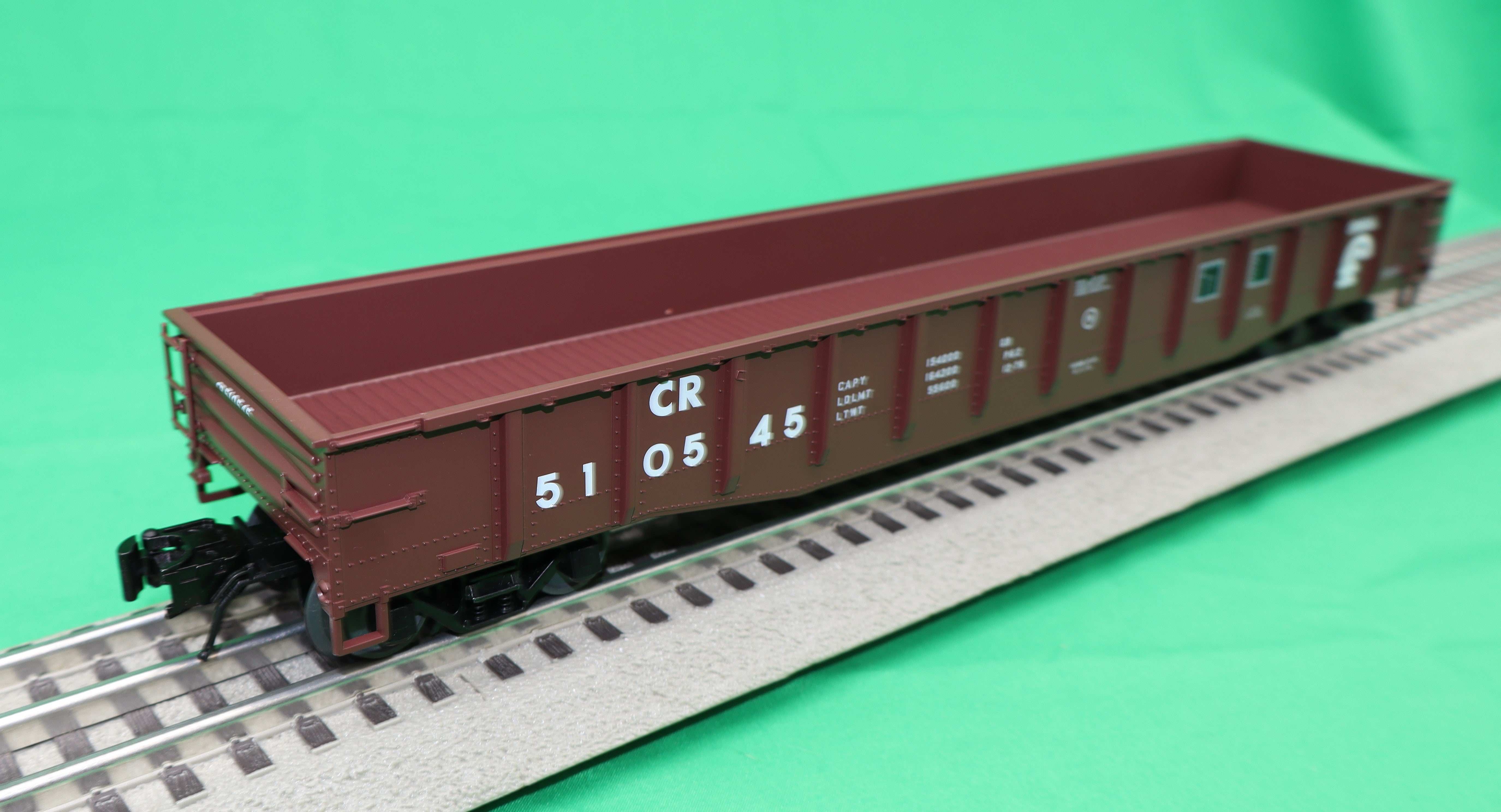 Atlas O 2002127 - Trainman - 52'6" Gondola Car "Conrail"