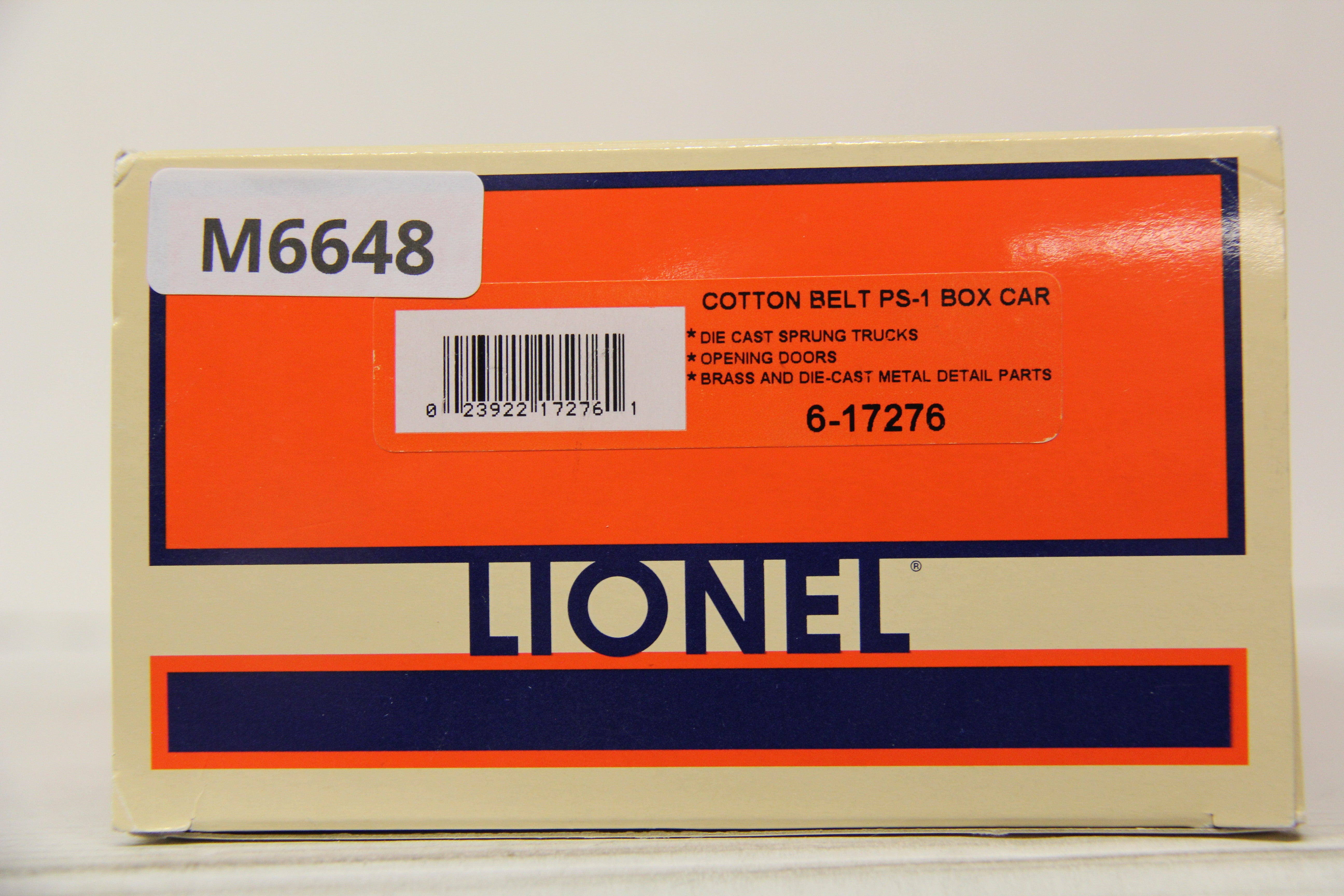 Lionel 6-17276 Cotton Belt Ps-1 Box Car-Second hand-M6648