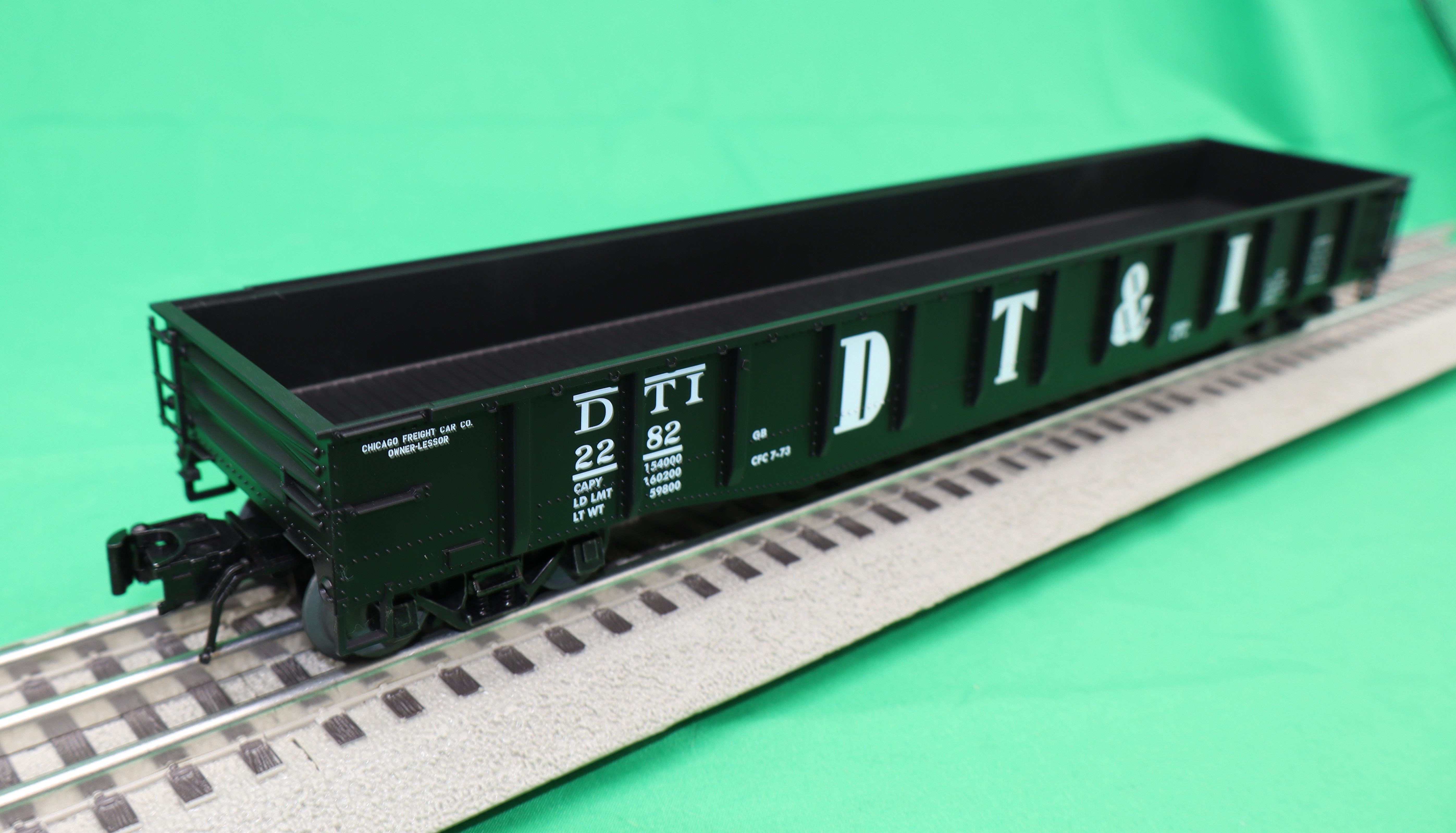 Atlas O 2002122 - Trainman - 52'6" Gondola Car "Detroit, Toledo & Ironton"