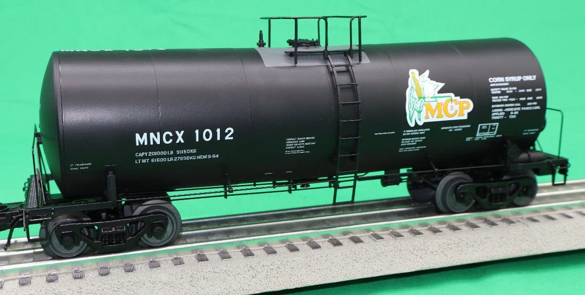Atlas O 3001459 - Master - Trinity 17,600 Gallon Corn Syrup Tank Car "Minnesota Corn Processors" - MrMuffin'sTrains