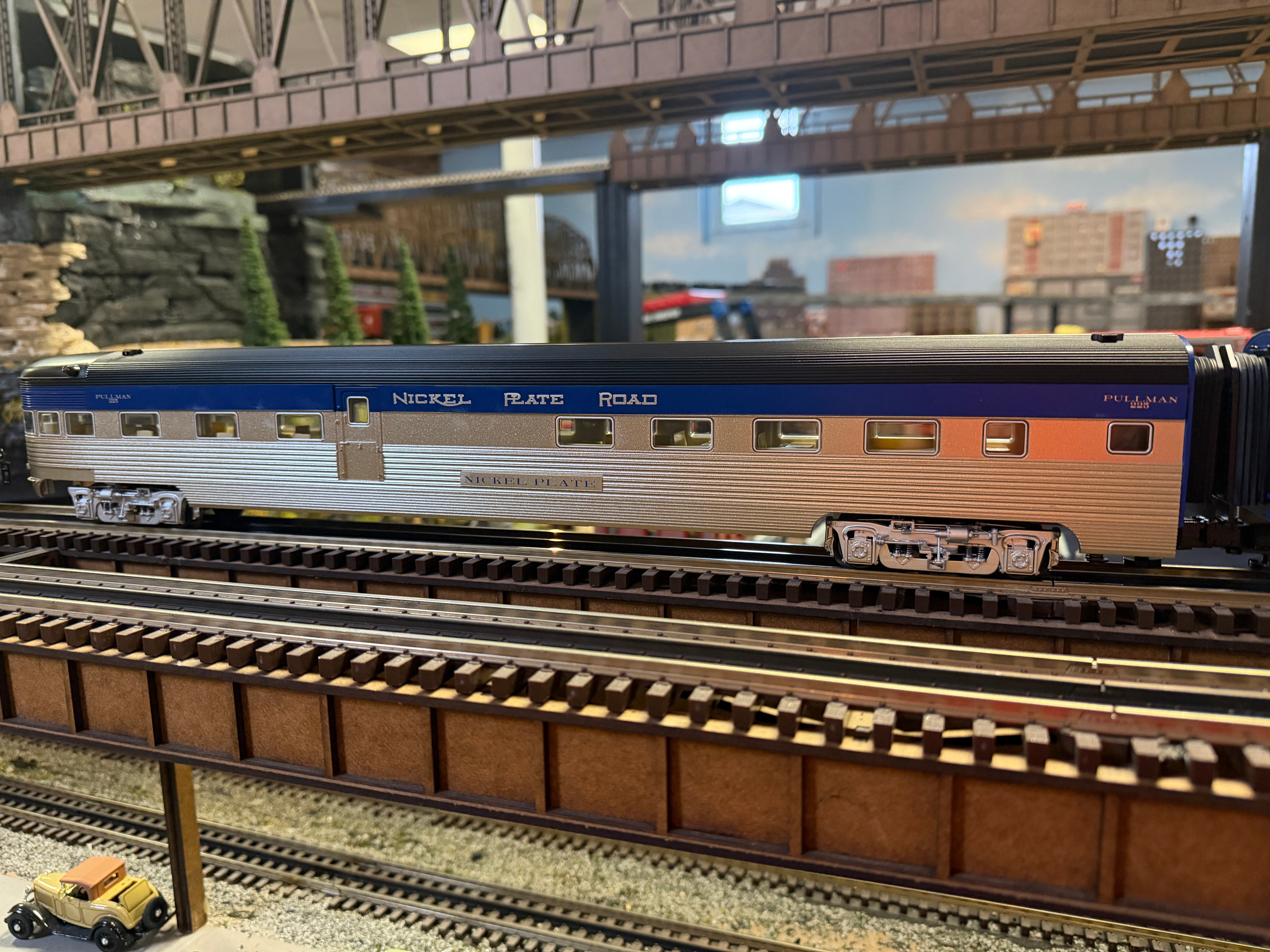 Lionel Legacy Diesel ABA & 7 Passenger Car Bundle "Nickel Plate Road" #184/185/184B