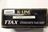 K Line K77023 Santa Fe TTAX Articulated Flat Cars w/ Tractor & Trailers 2-PAC-Second hand-M6653