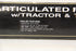 K Line K77023 Santa Fe TTAX Articulated Flat Cars w/ Tractor & Trailers 2-PAC-Second hand-M6653