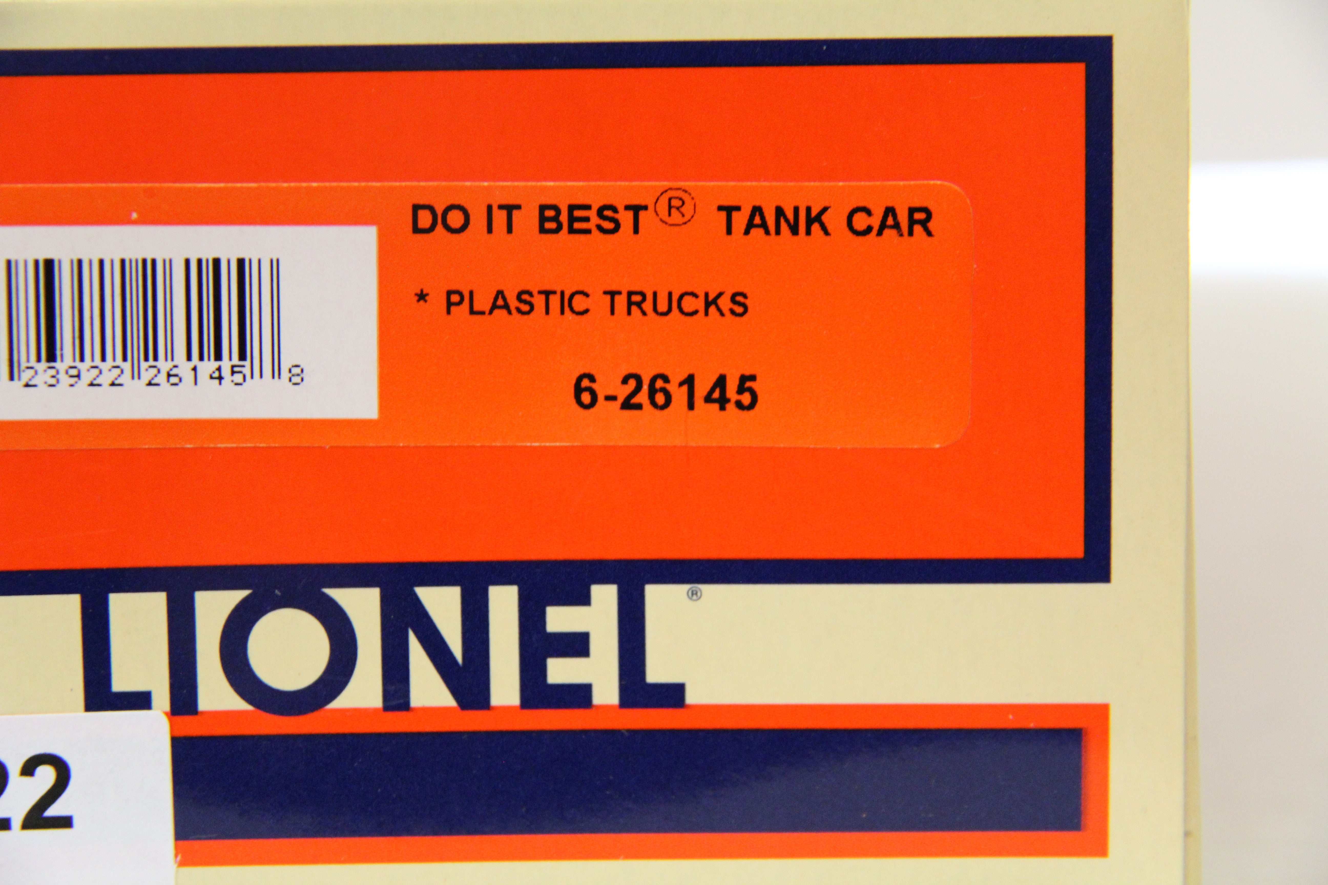 Lionel 6-26145 Do It Best Tank Car-Second hand-M4822