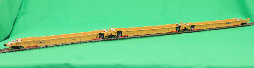 Walthers HO 910-55832 - Mainline - NSC Articulated 3-Unit 53' Well