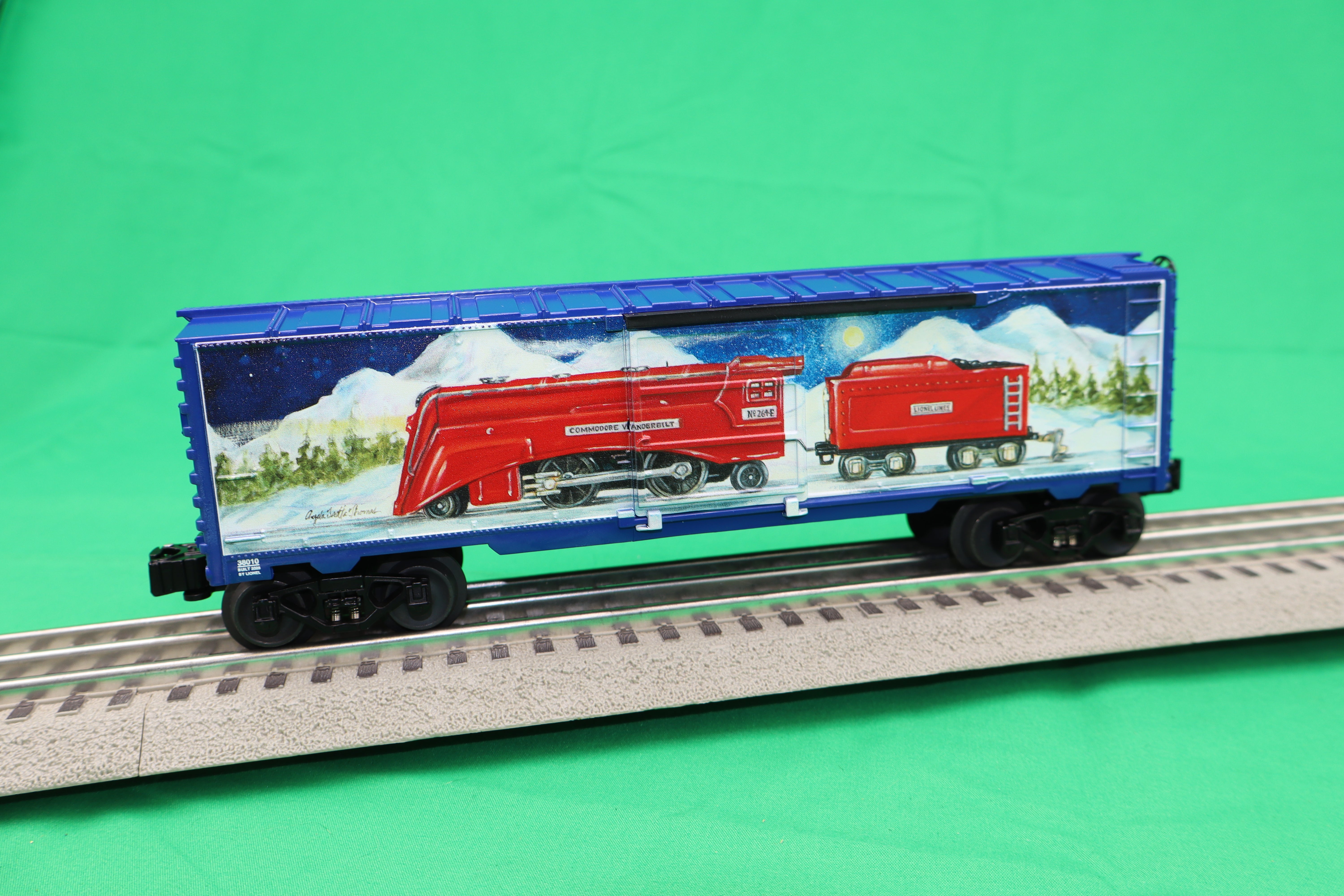 Lionel 2538010 - Angela Trotta Thomas - Boxcar "Commodore Vanderbilt Hudson"