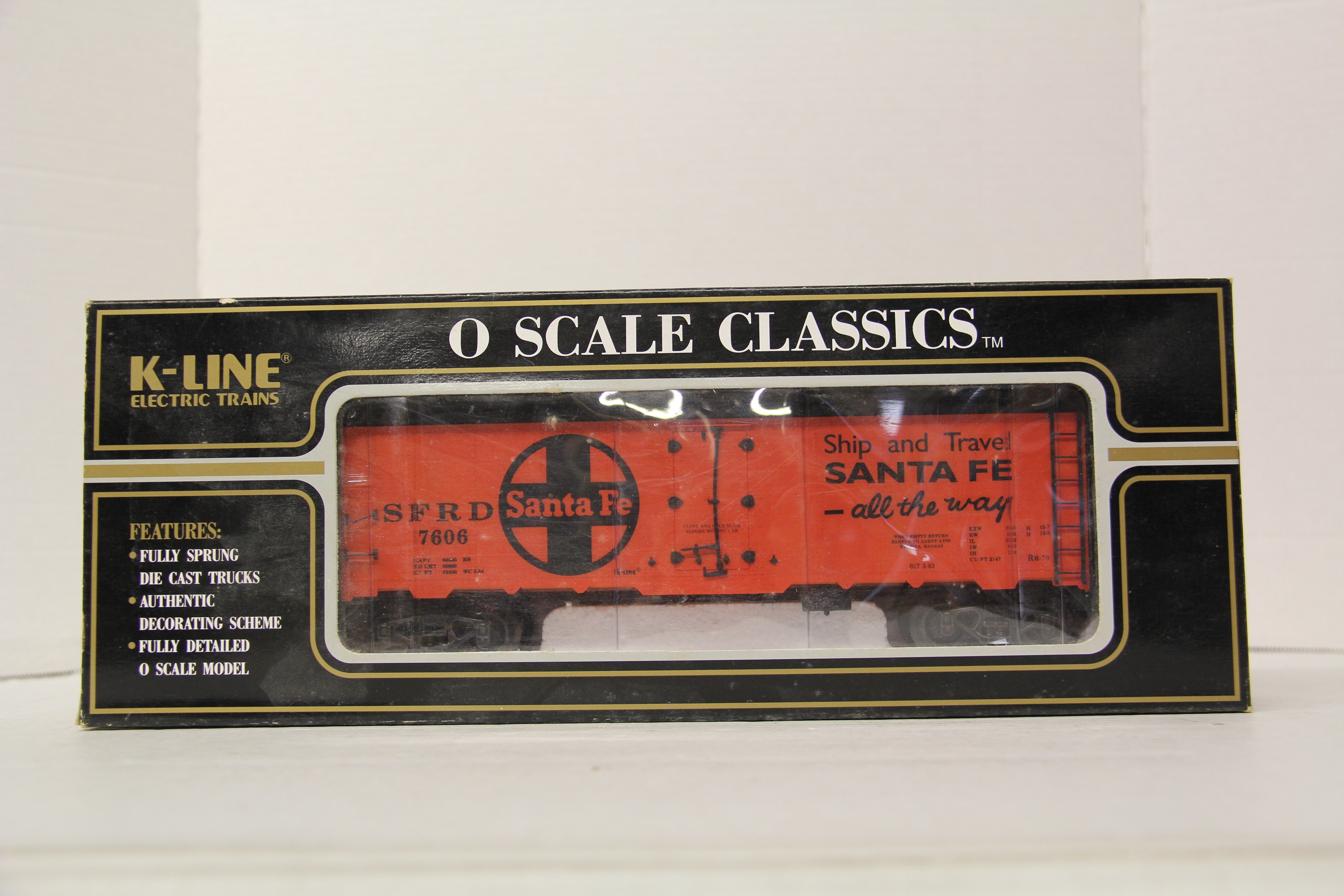 K Line K-7606 Santa Fe Reefer-Second hand-M6657