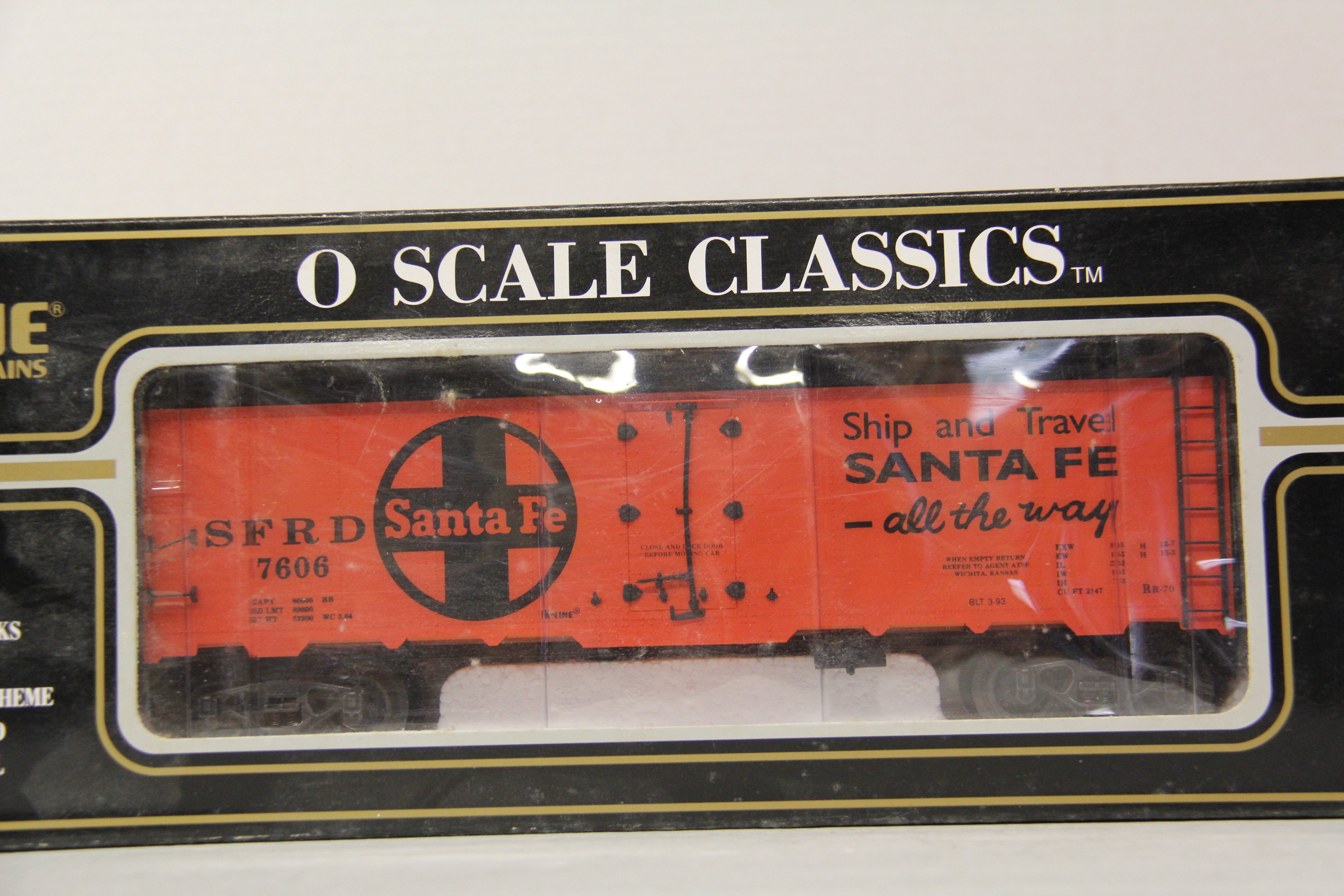 K Line K-7606 Santa Fe Reefer-Second hand-M6657