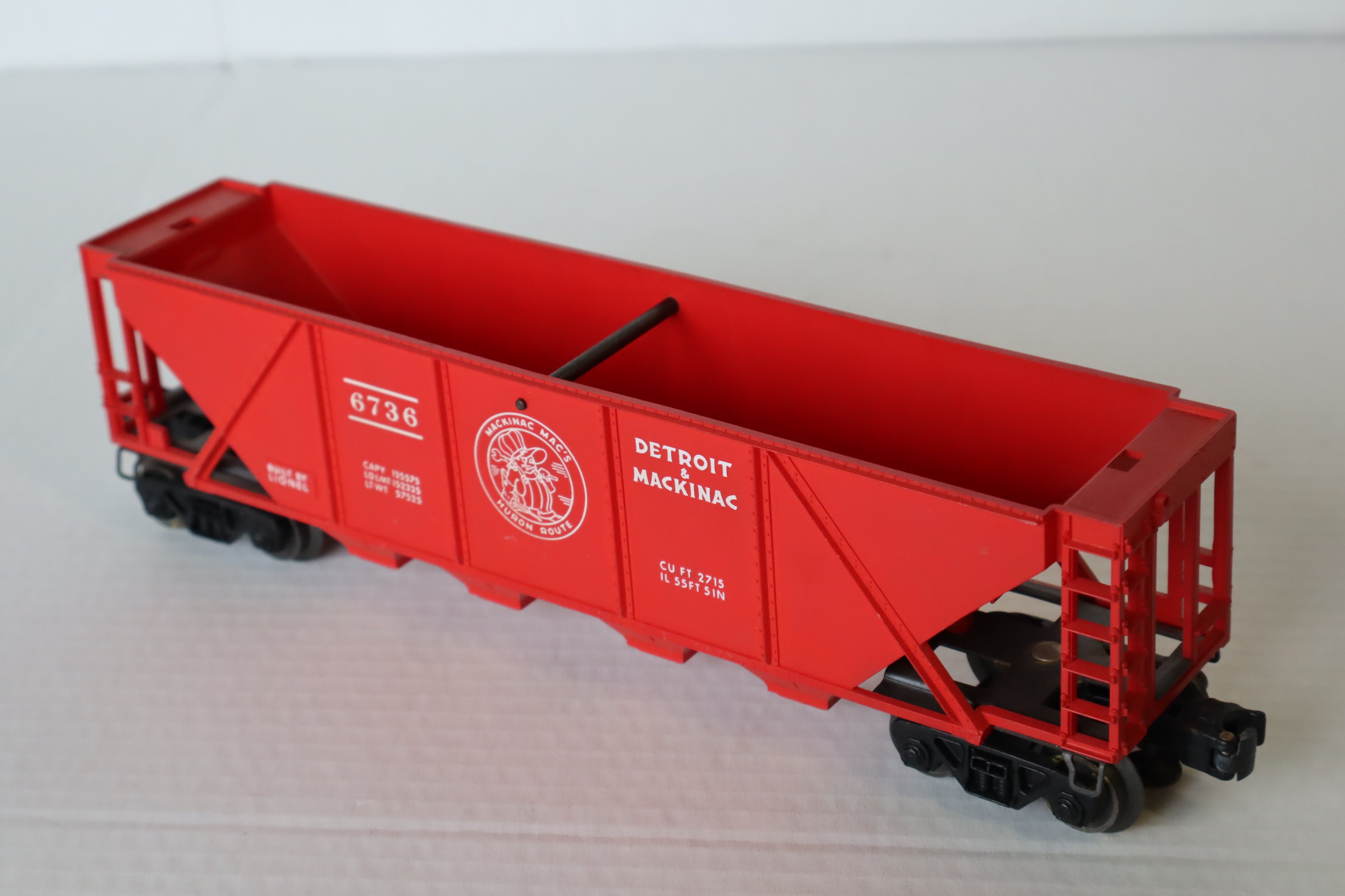 Lionel Detroit & Mackinac Quad Hopper #6736-Second hand-M8113