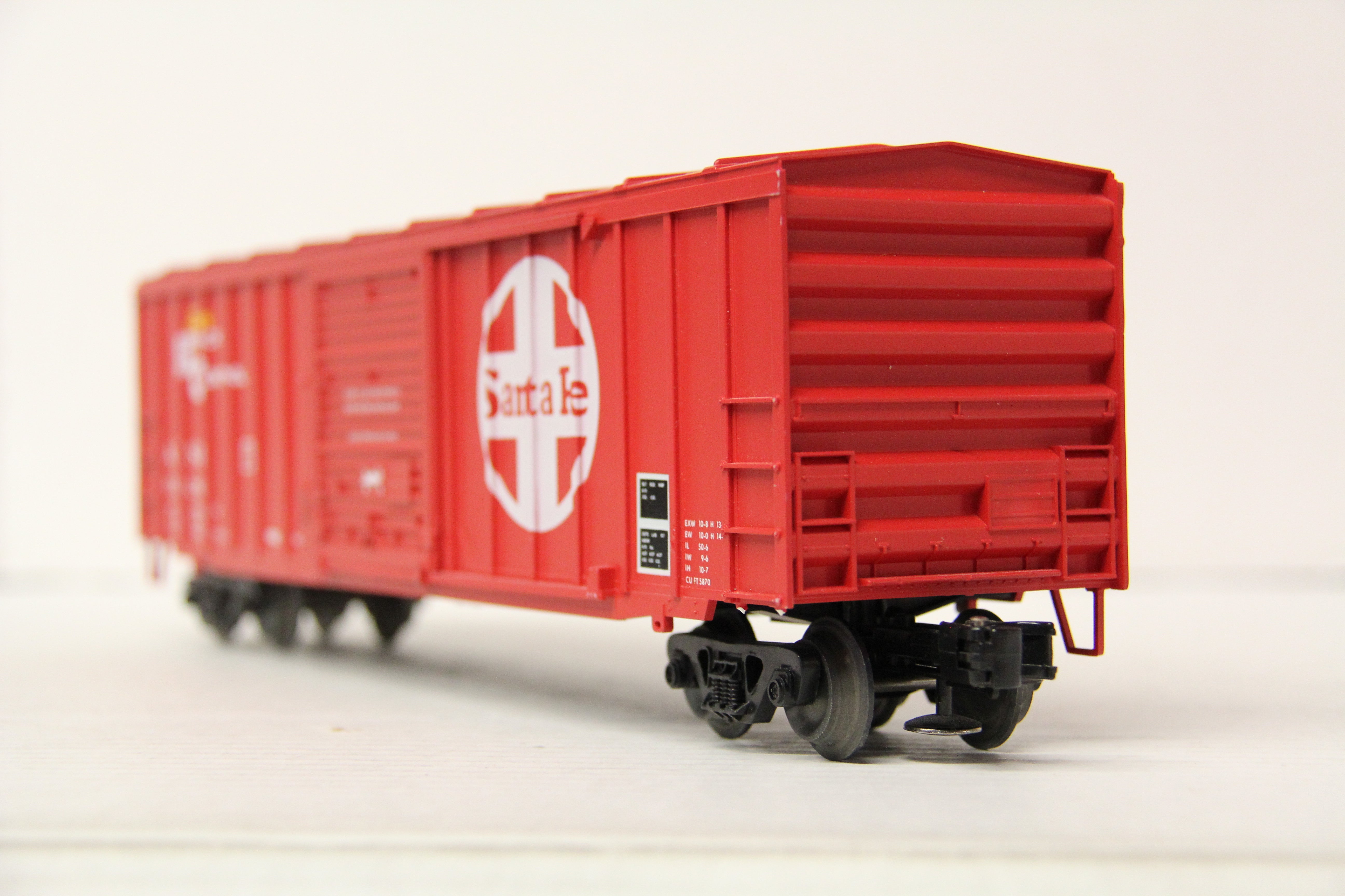 Weaver ATSF 50' Outside Braced Boxcar #2026-Second hand-M6661