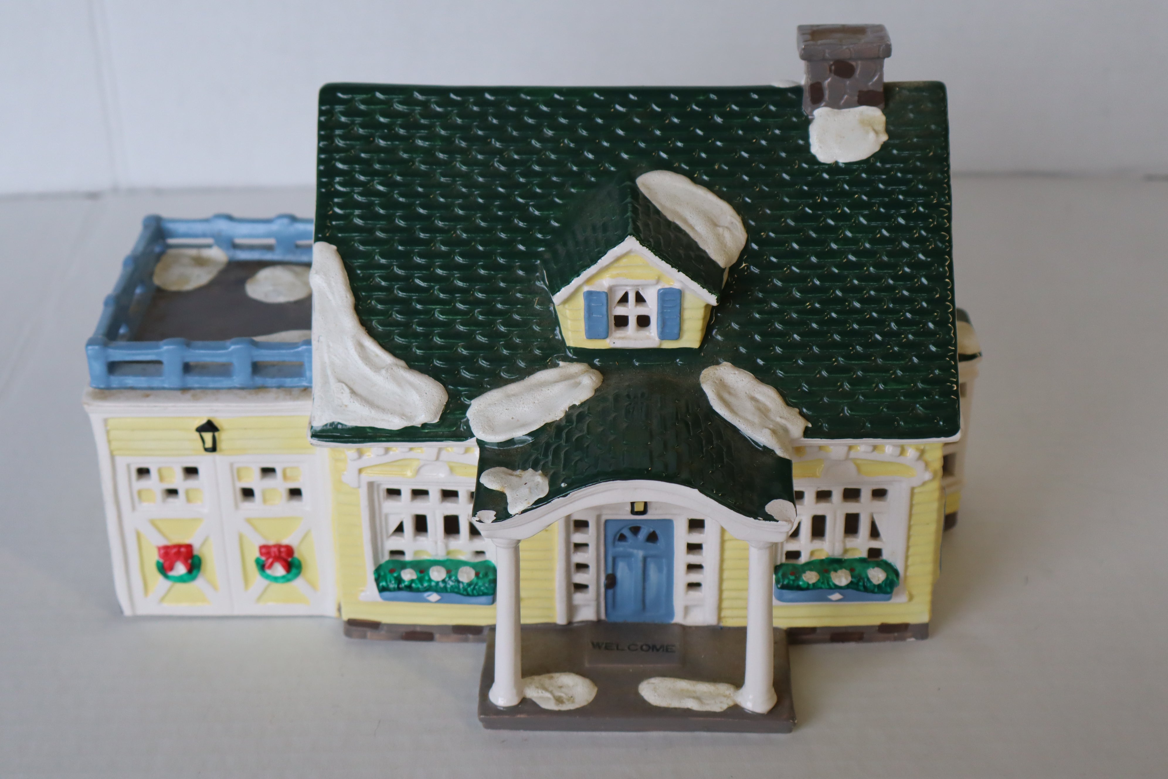 Department 56 Snow Village Vintage North Creek Cottage-Second hand-M8120
