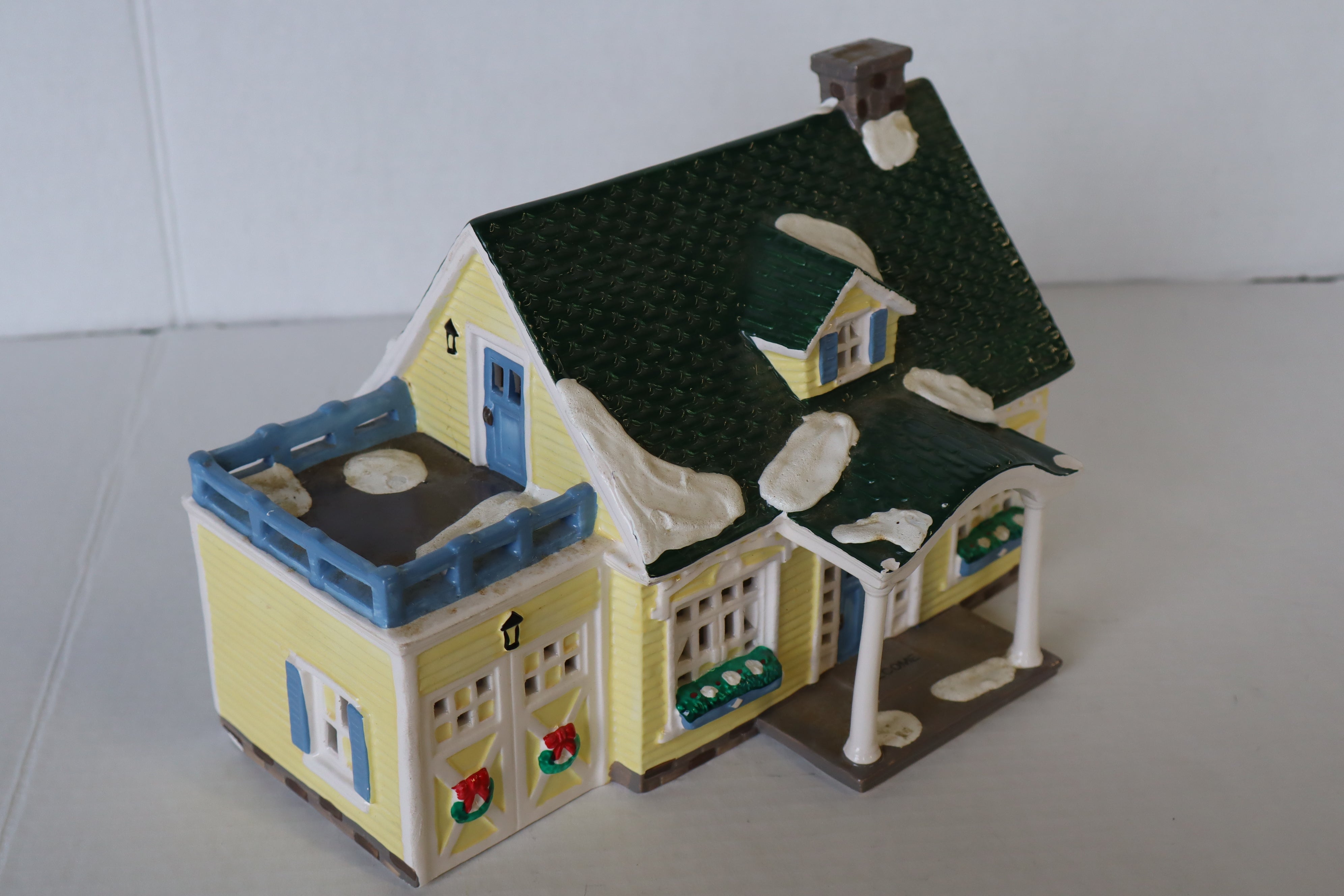 Department 56 Snow Village Vintage North Creek Cottage-Second hand-M8120