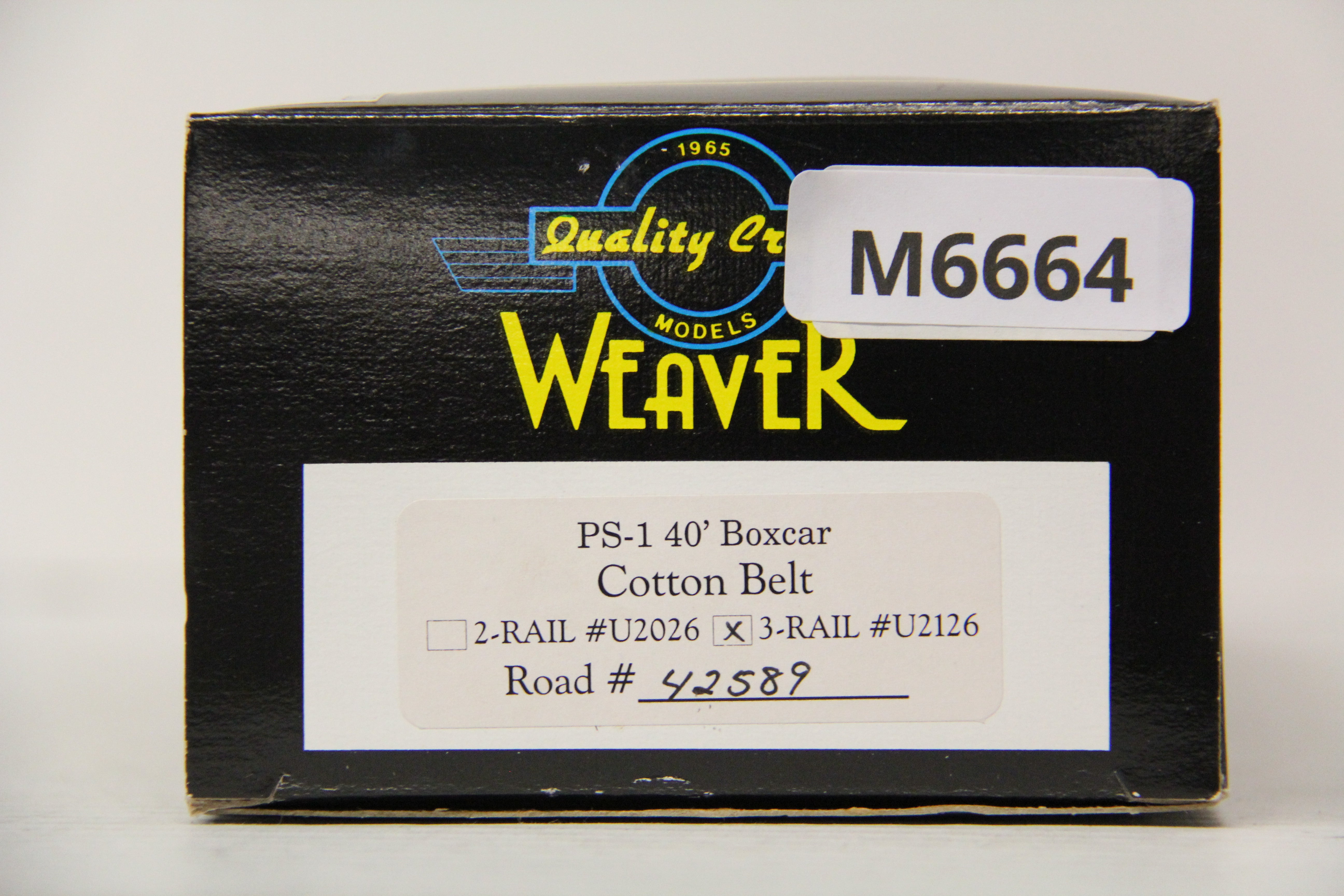 Weaver U2126 Cotton Belt PS-1 40' Boxcar #42589-Second hand-M6664