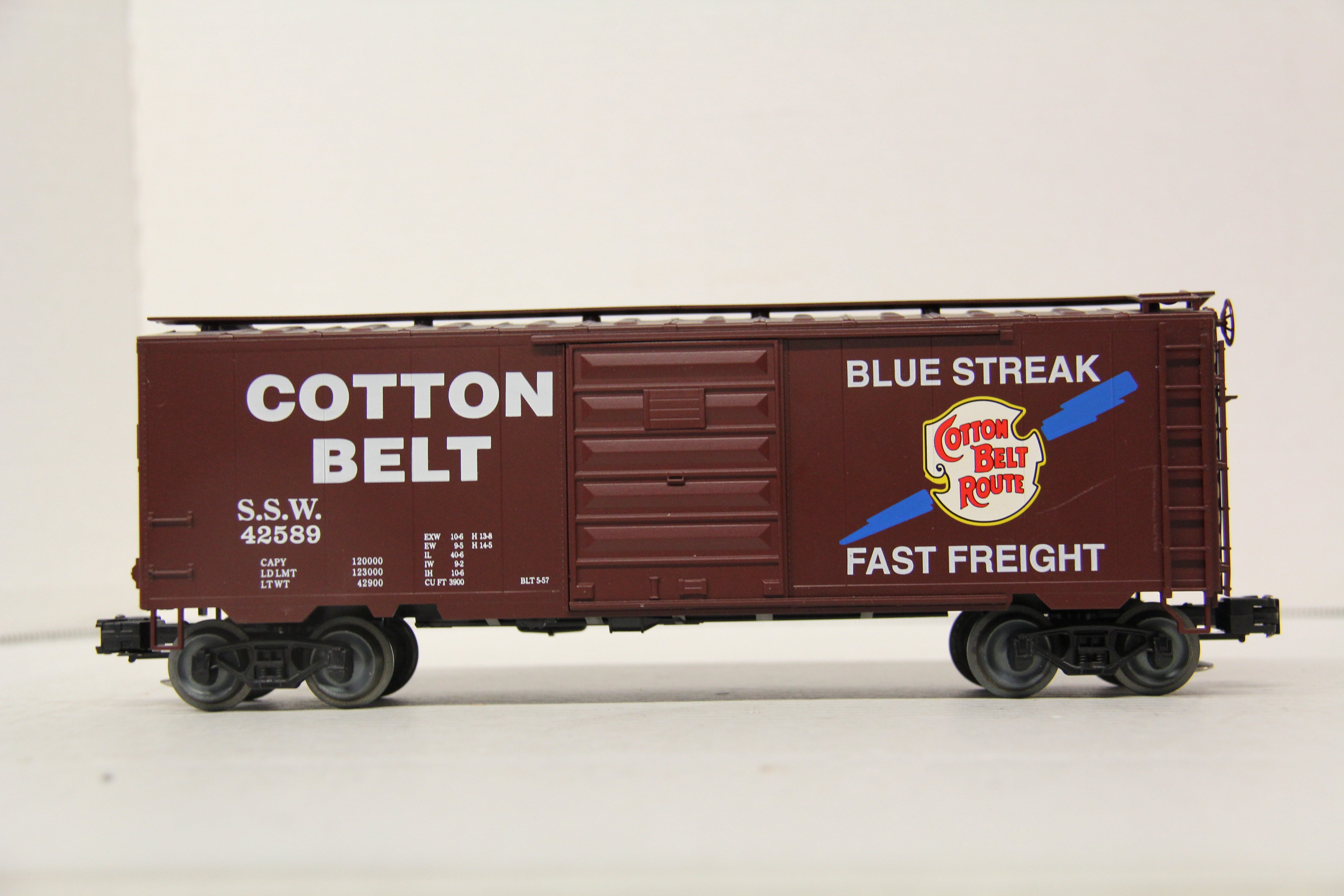 Weaver U2126 Cotton Belt PS-1 40' Boxcar #42589-Second hand-M6664
