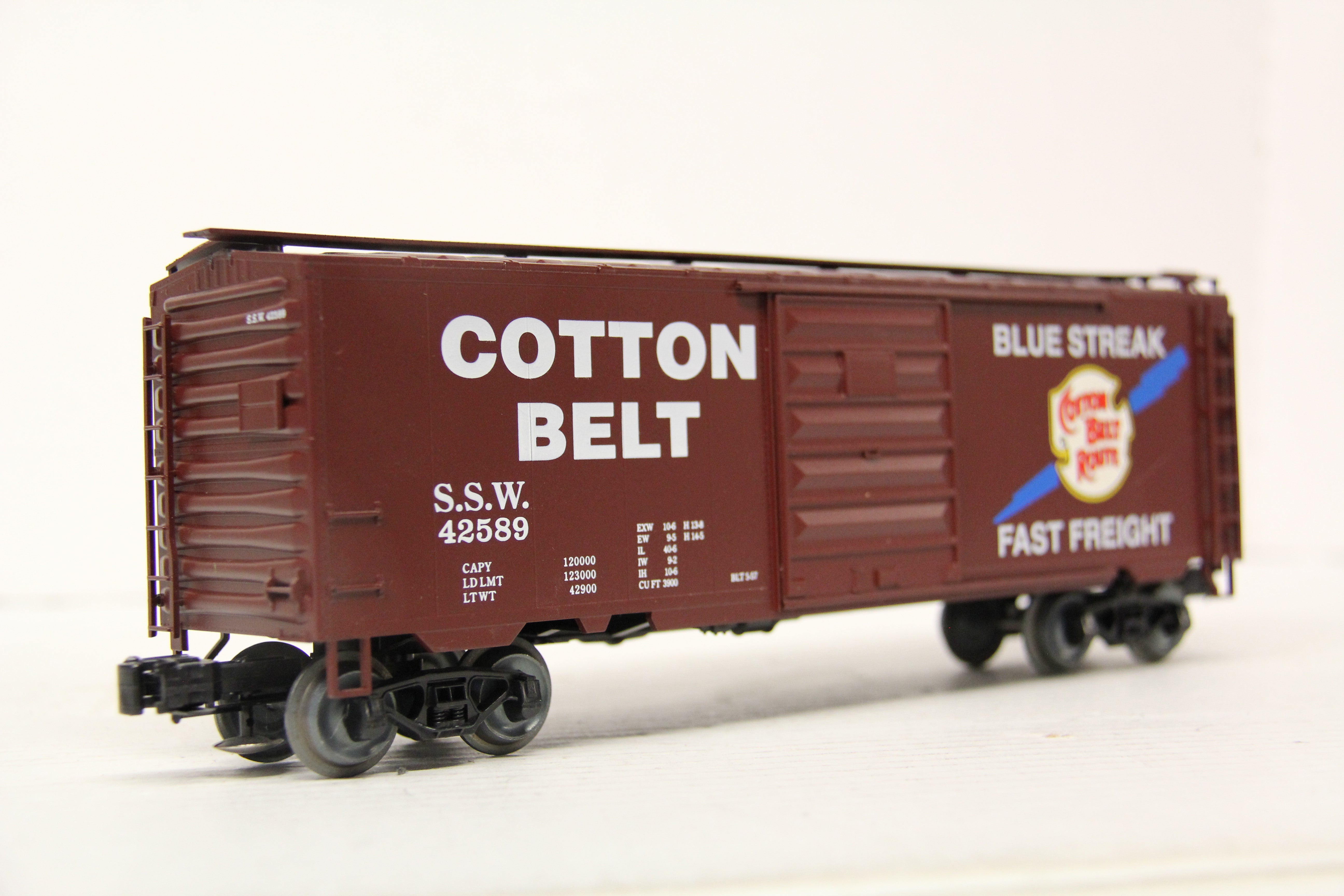 Weaver U2126 Cotton Belt PS-1 40' Boxcar #42589-Second hand-M6664