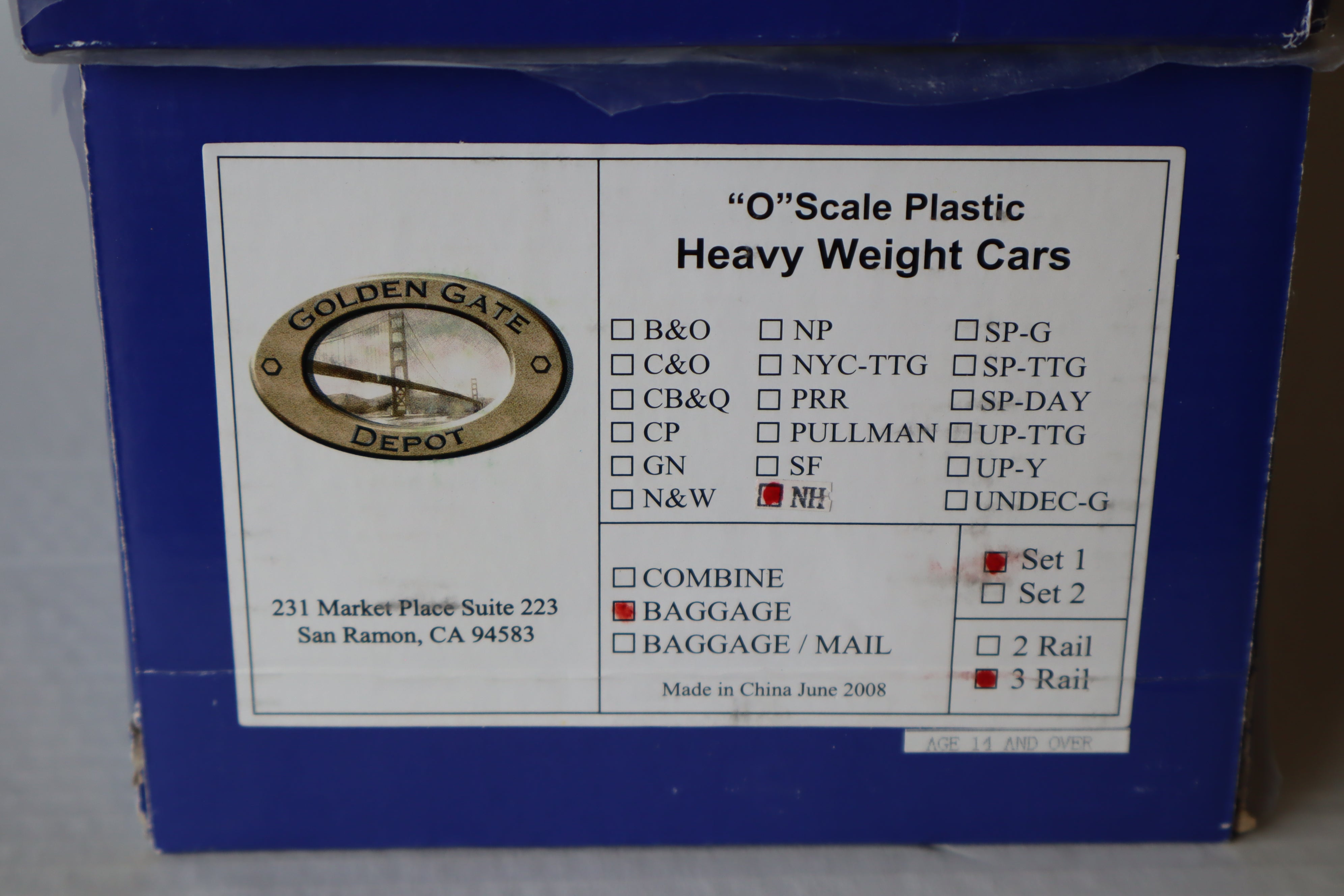2008 Golden Gate New Haven Heavyweight Cars-Second hand-M8125