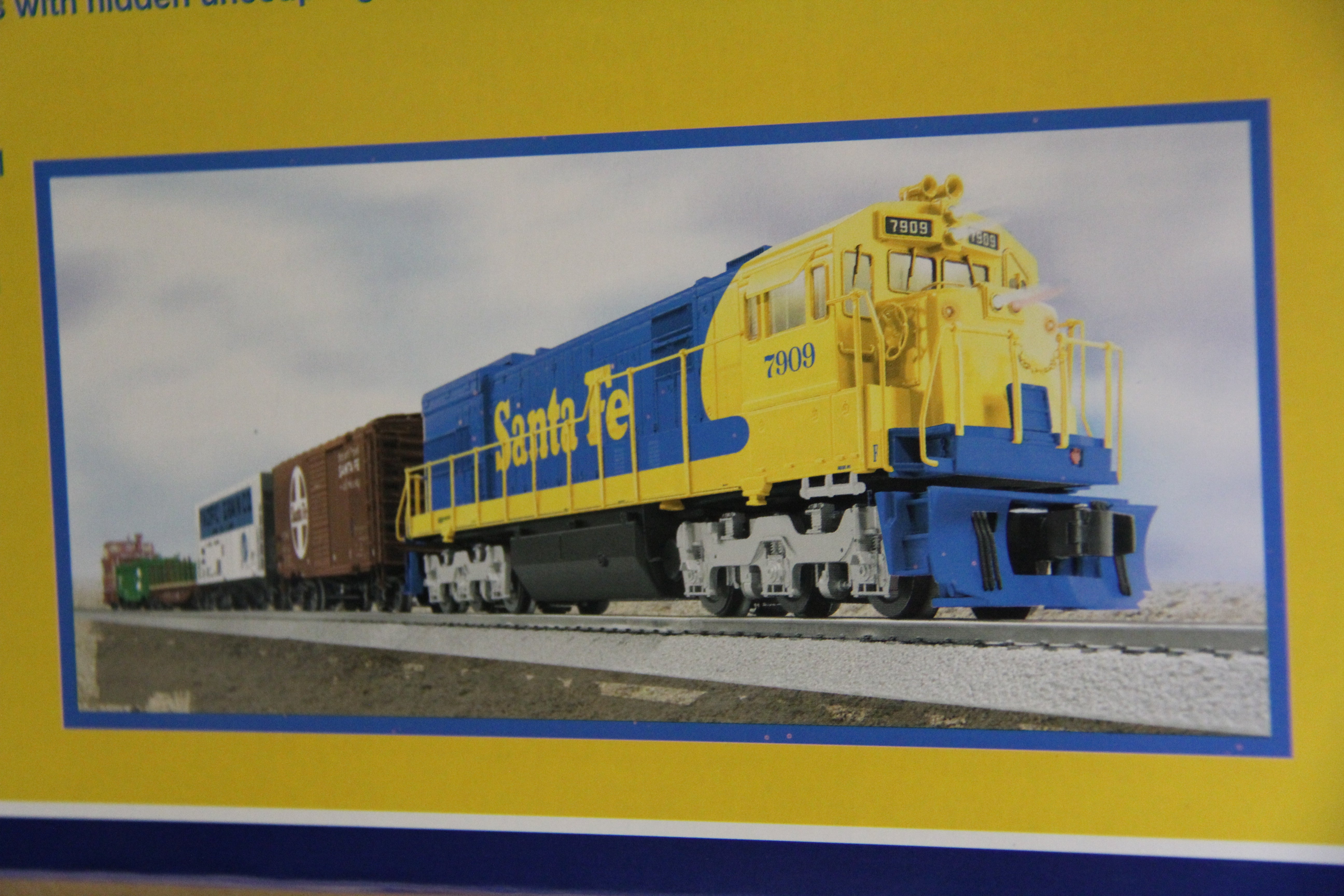 Lionel 6-31748 Santa Fe U28CG Freight Set-Second hand-M4853