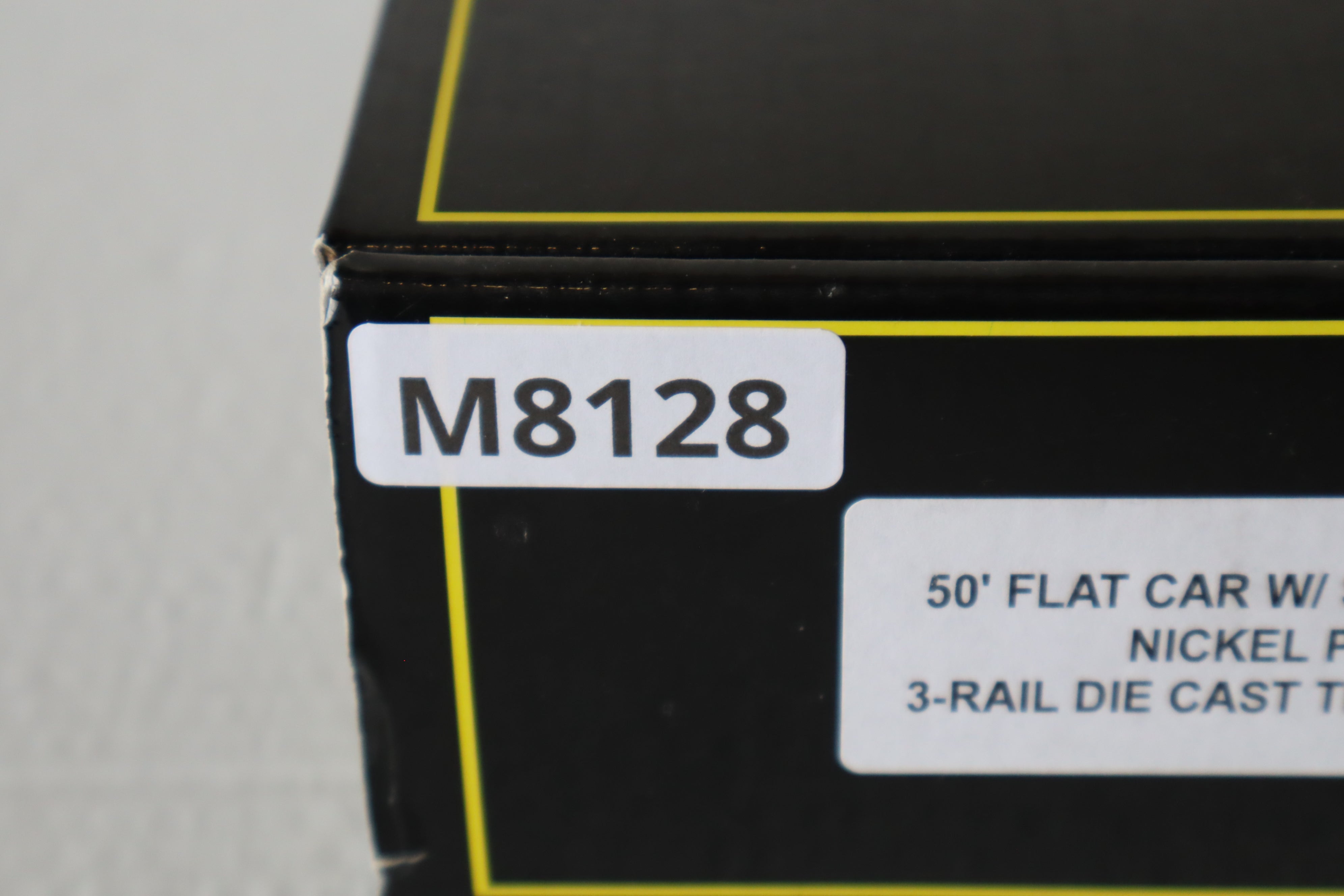 Weaver Nickel Plate Road 50' Flat Car w/ Silver 35' Trailers-Second hand-M8128