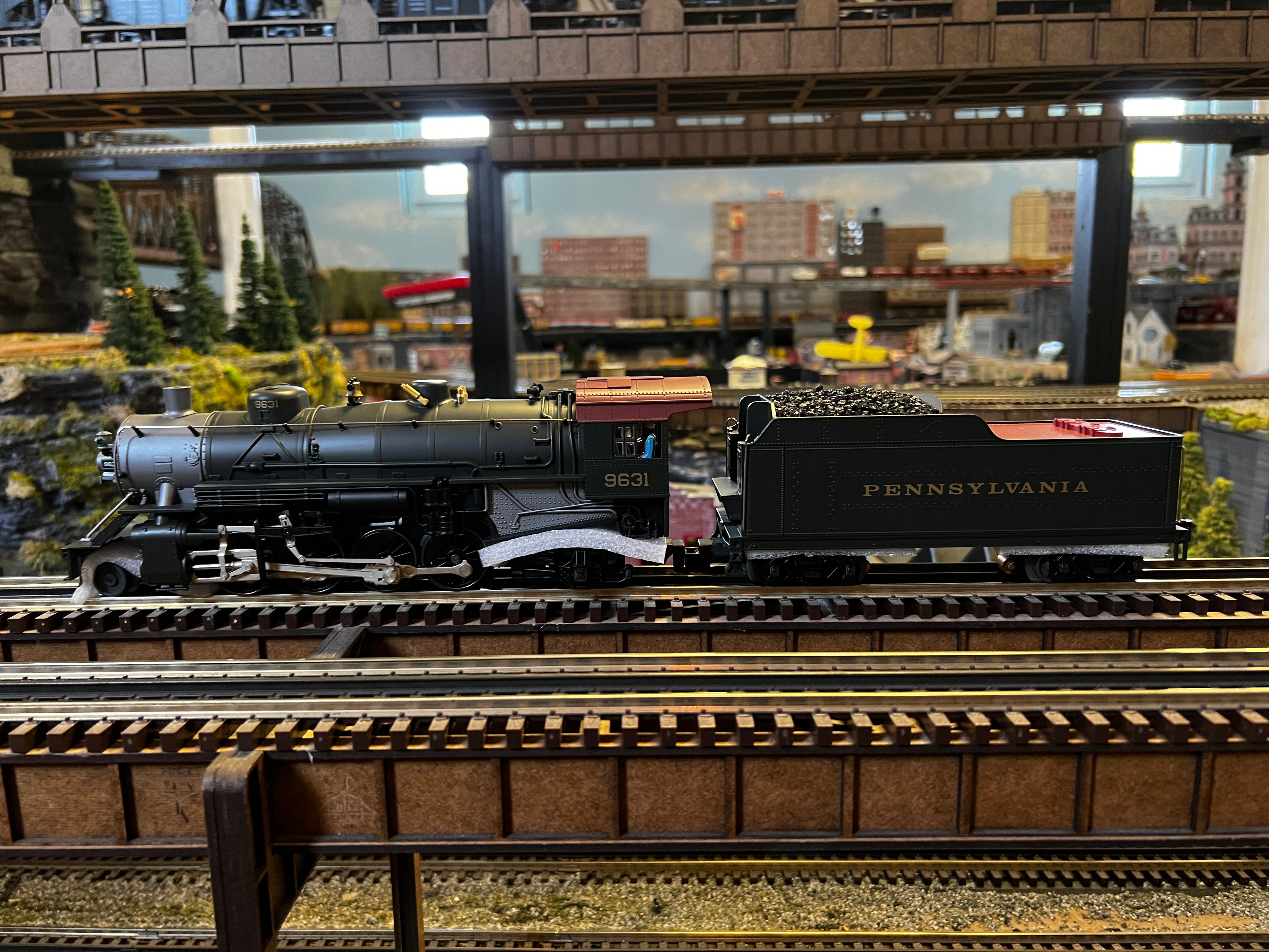 Lionel 2332090 - LionChief+ 2.0 Mikado Steam Locomotive "Pennsylvania" #9631