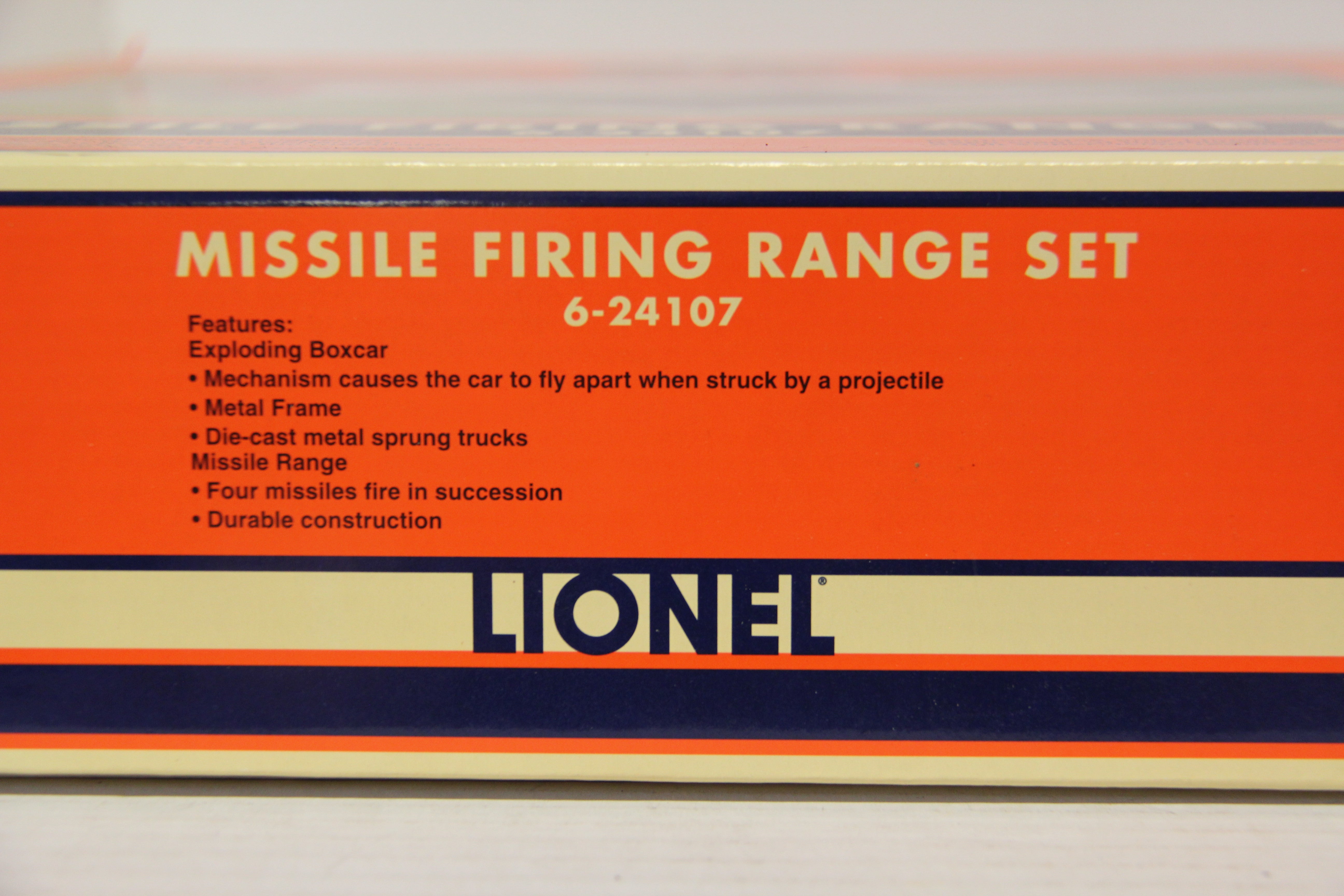 Lionel 6-24107 Missile Firing Range Set-Second hand-M4861