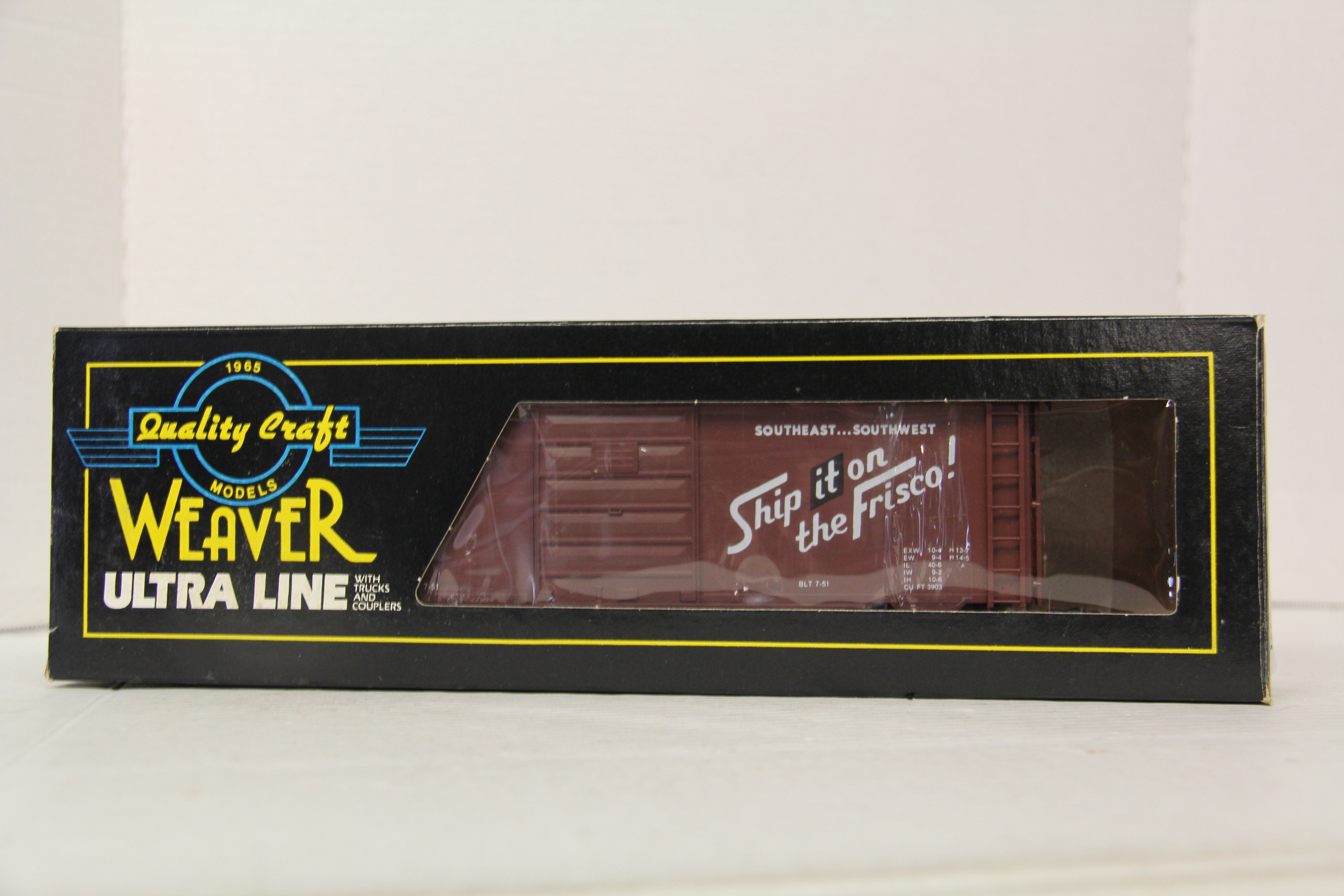 Weaver 2093 P&D Hobby Special Run 2093 "Frisco" "Ship it on Frisco" #46250-Second hand-M6666