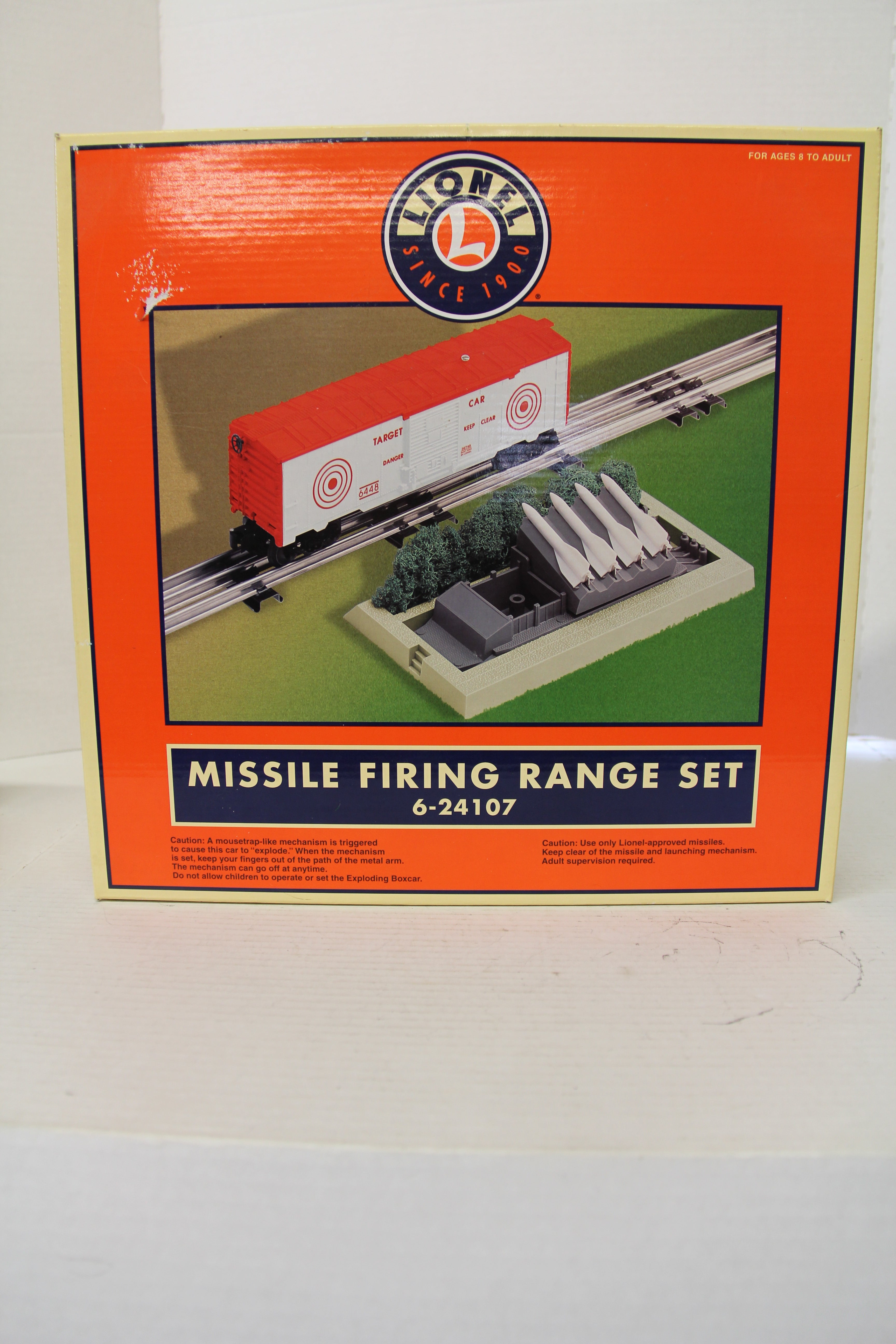 Lionel 6-24107 Missile Firing Range Set-Second hand-M4861