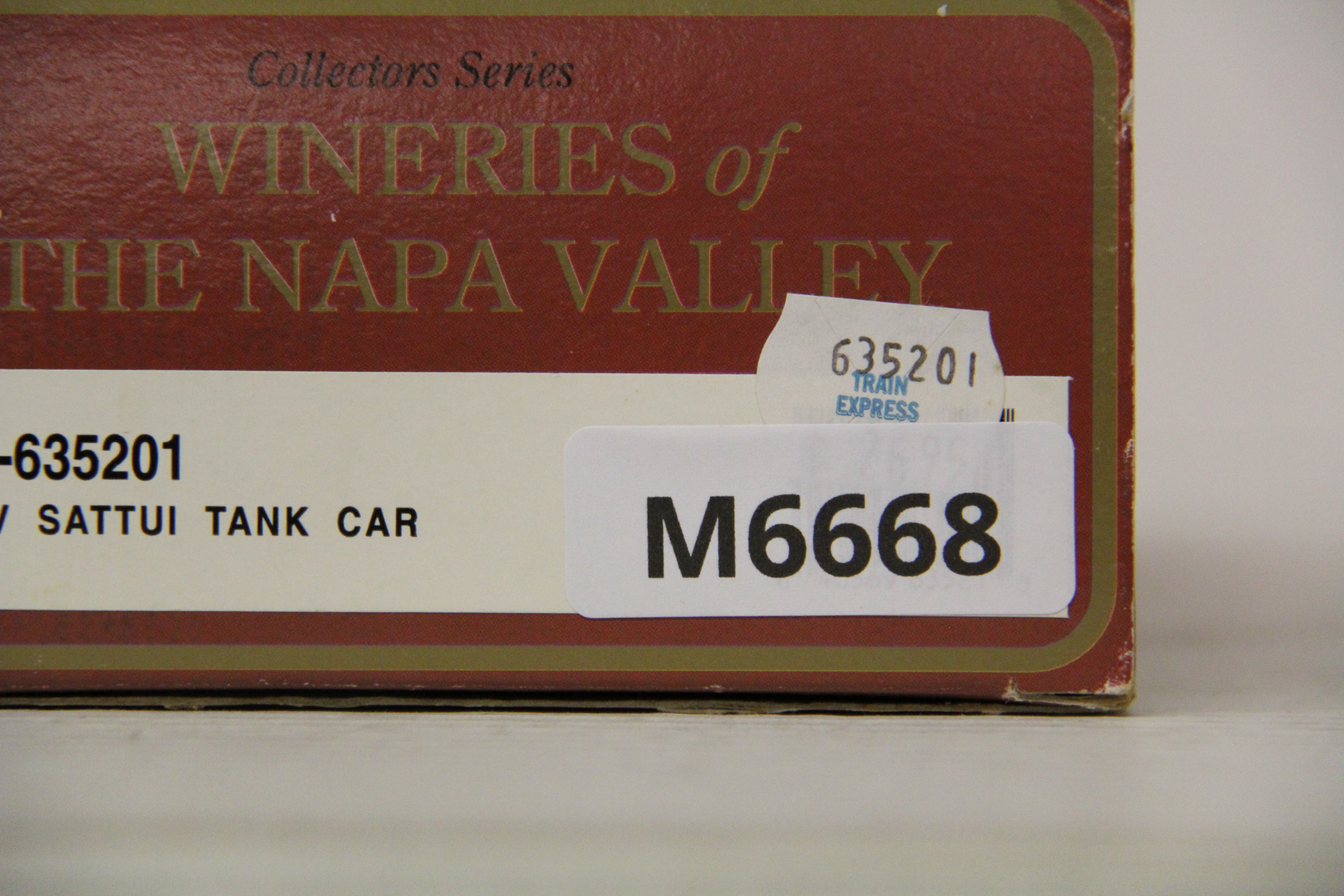K- Line K635201 Wineries of The Napa Valley NV Sattui Tank Car-Second hand-M6668