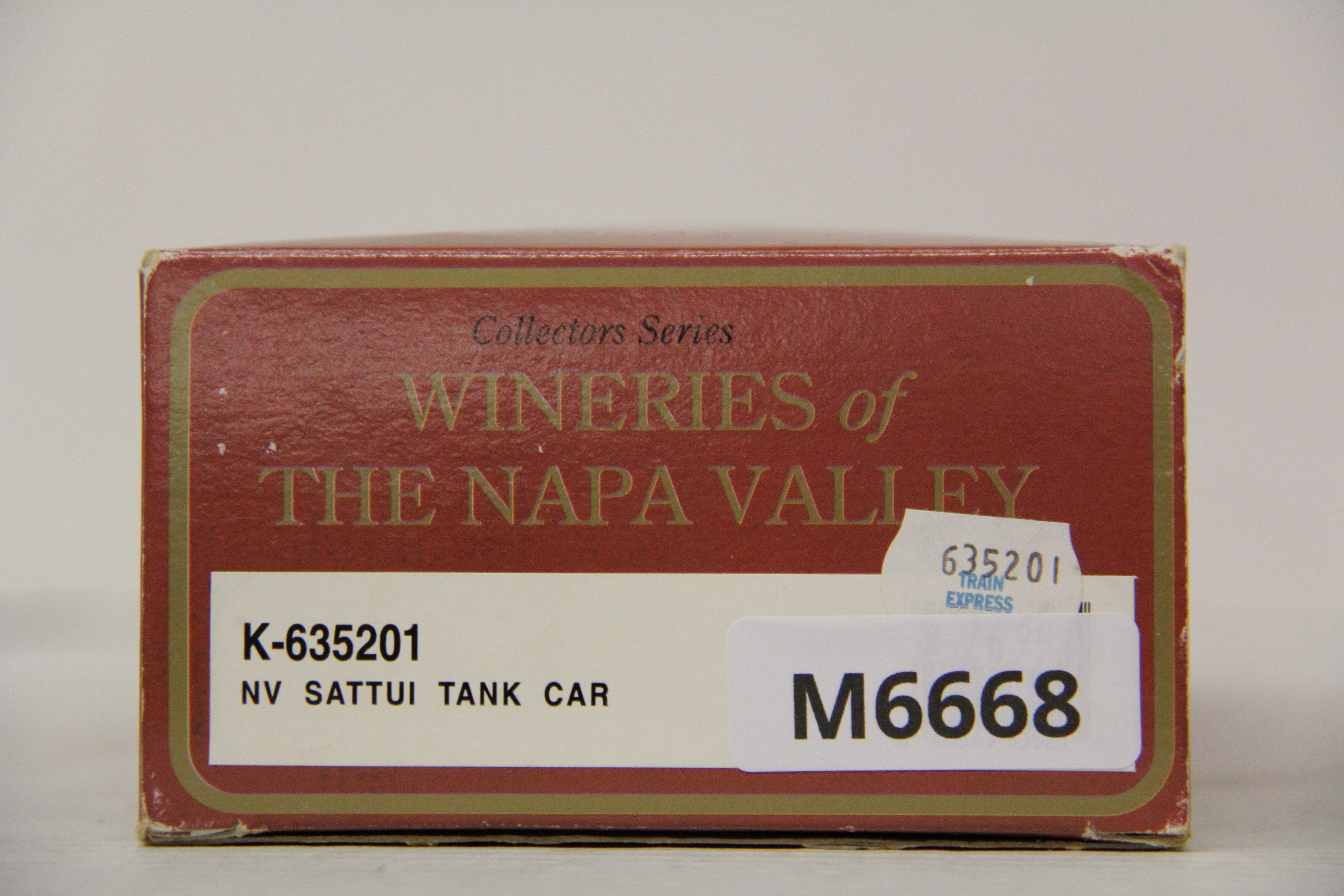 K- Line K635201 Wineries of The Napa Valley NV Sattui Tank Car-Second hand-M6668