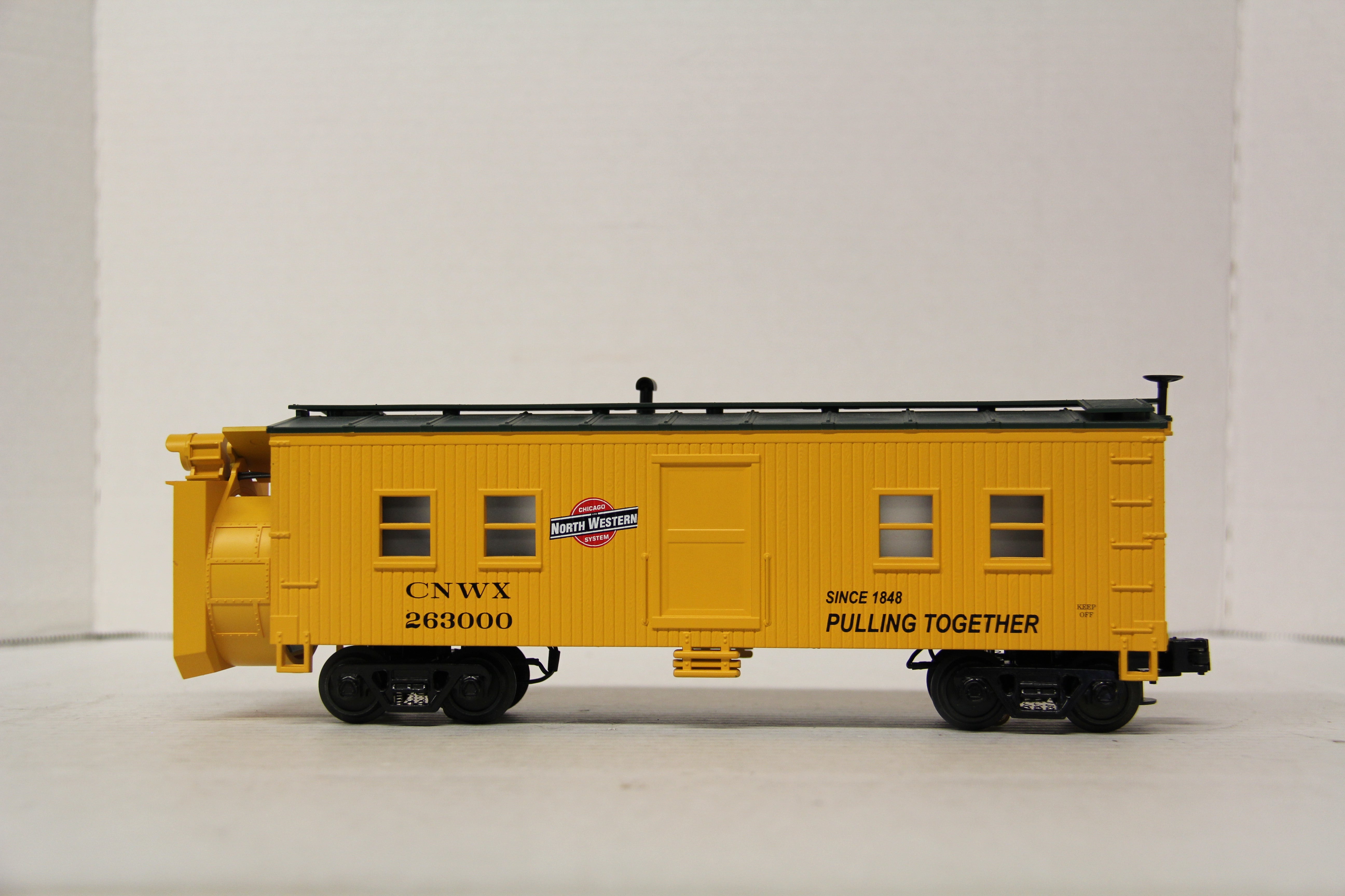 Rail King 30-7921 Chicago Northwestern Rotary Snow Plow-Second hand-M6669