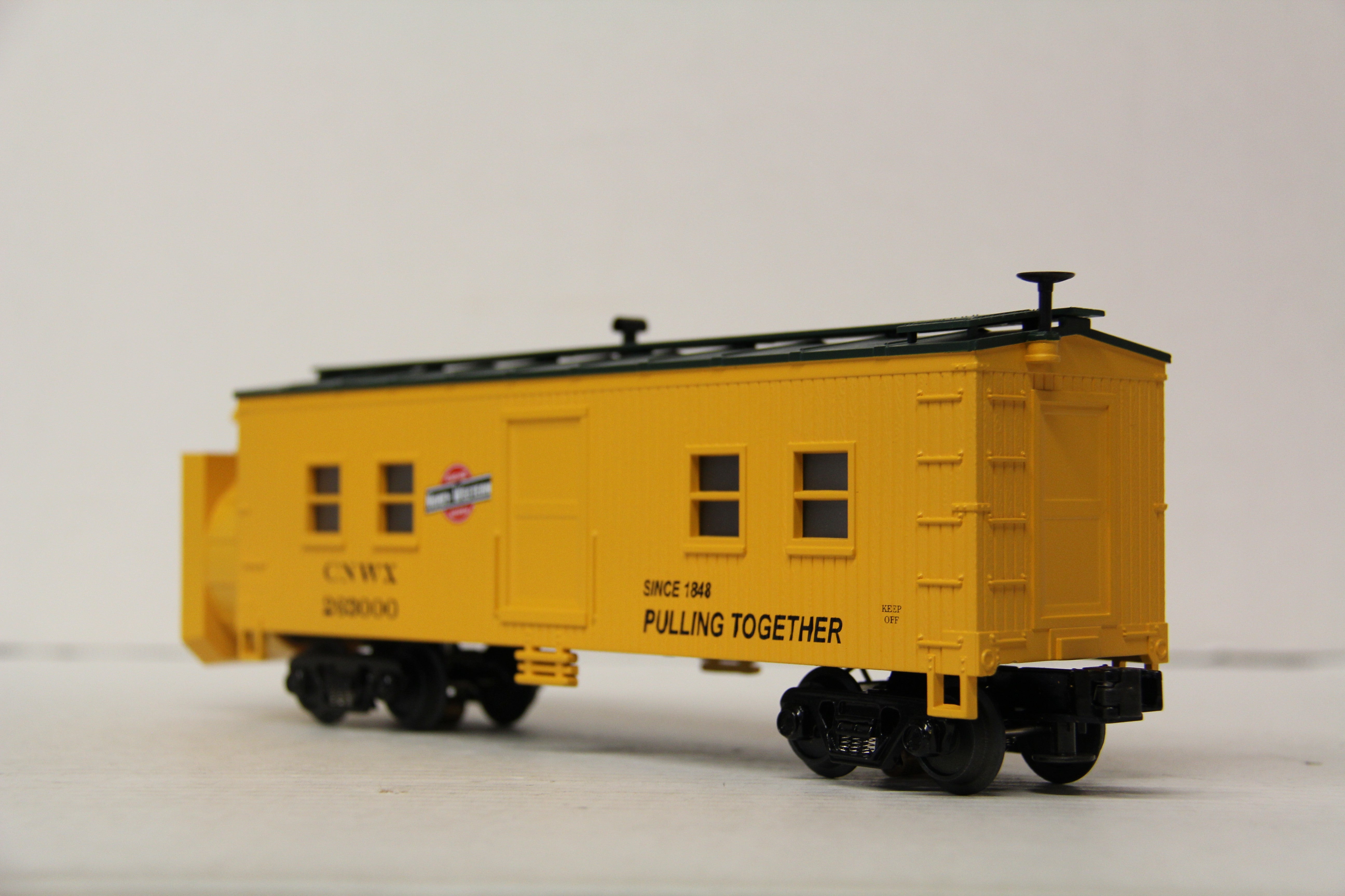 Rail King 30-7921 Chicago Northwestern Rotary Snow Plow-Second hand-M6669