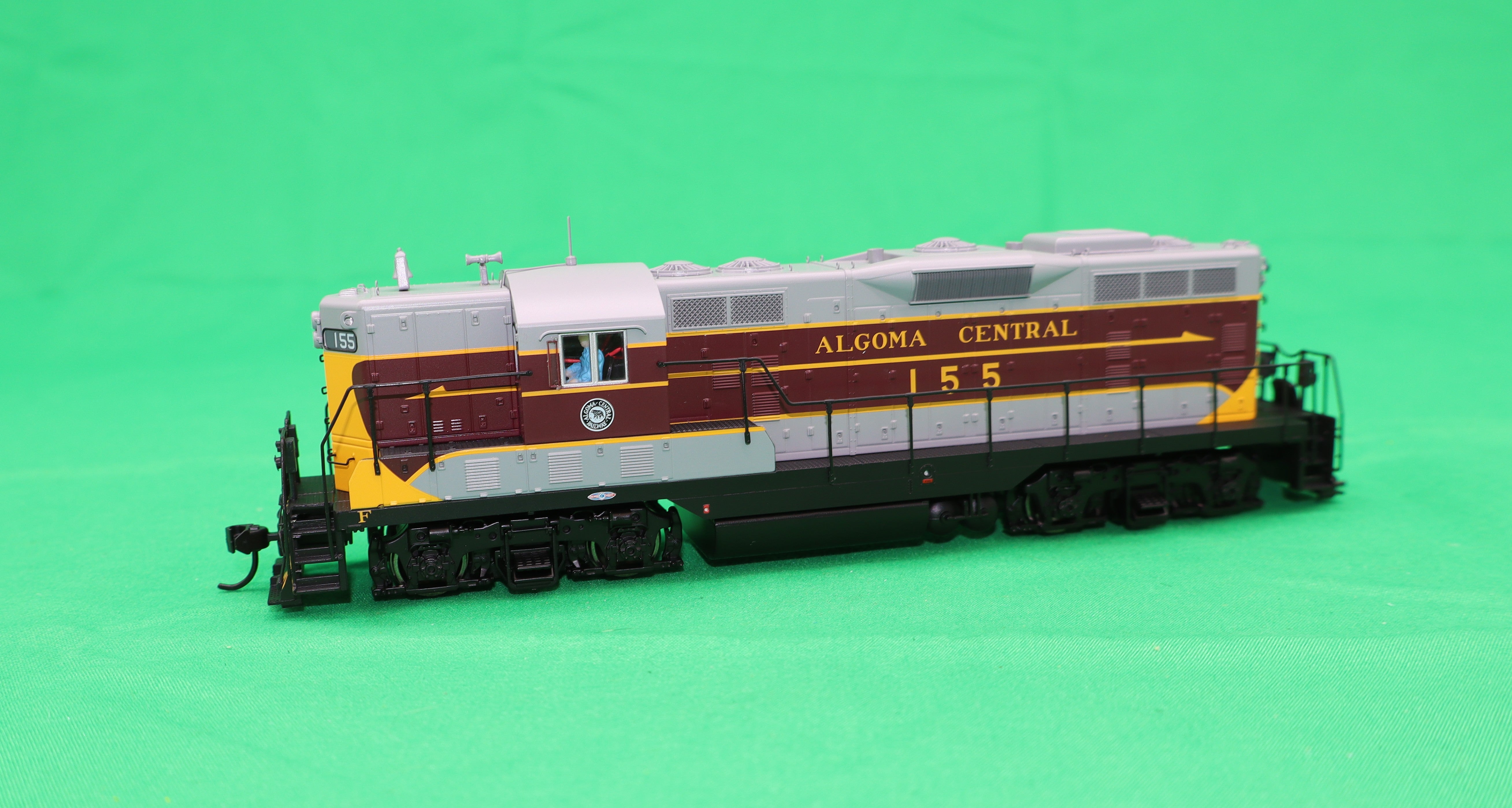 Walthers HO 920-42413 - Proto - EMD GP7 Diesel Locomotive "Algoma Central" #155 w/ DCC/Sound