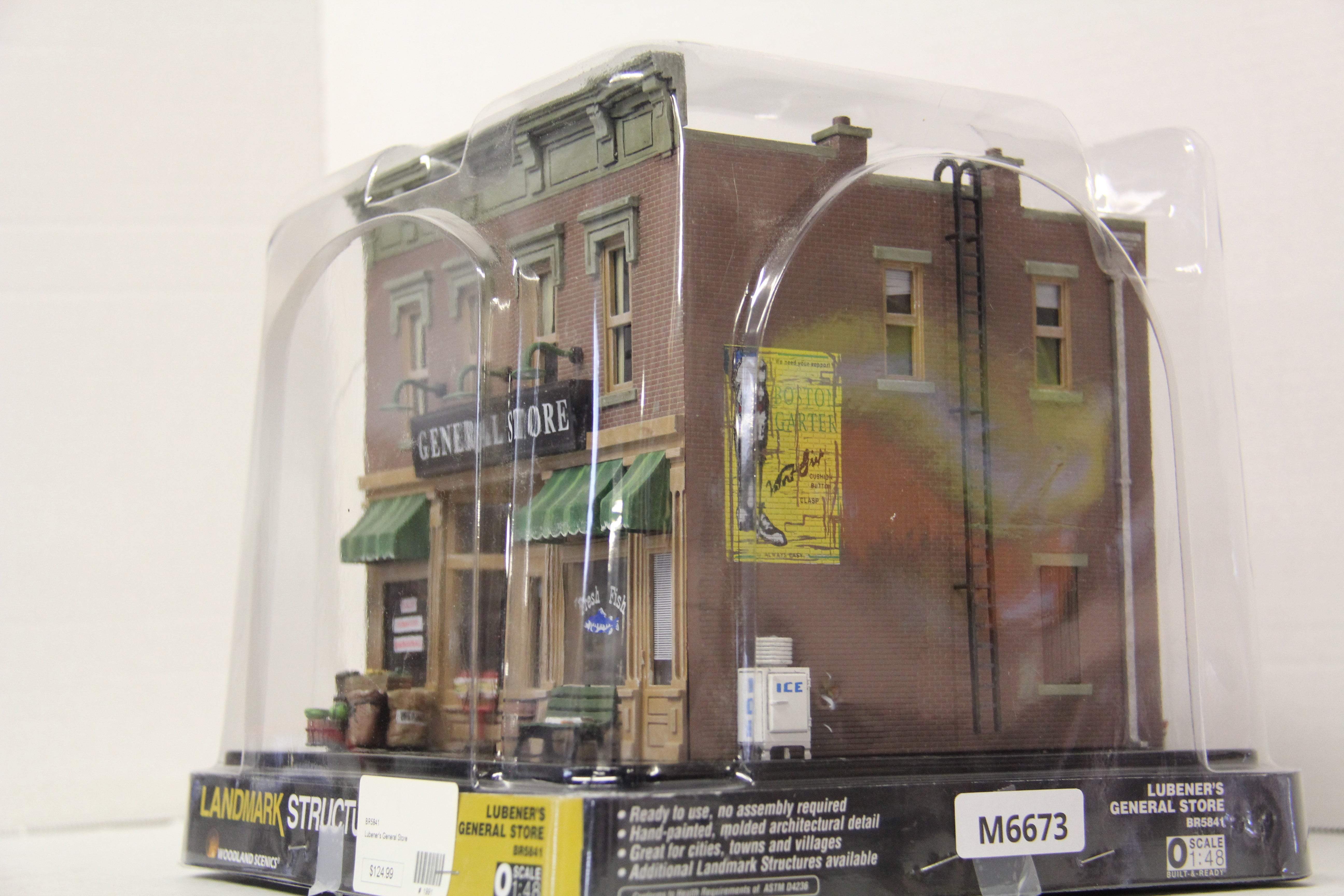 Woodland Scenics BR5841 Lubener's General Store Scale 1:48-Second hand-M6673