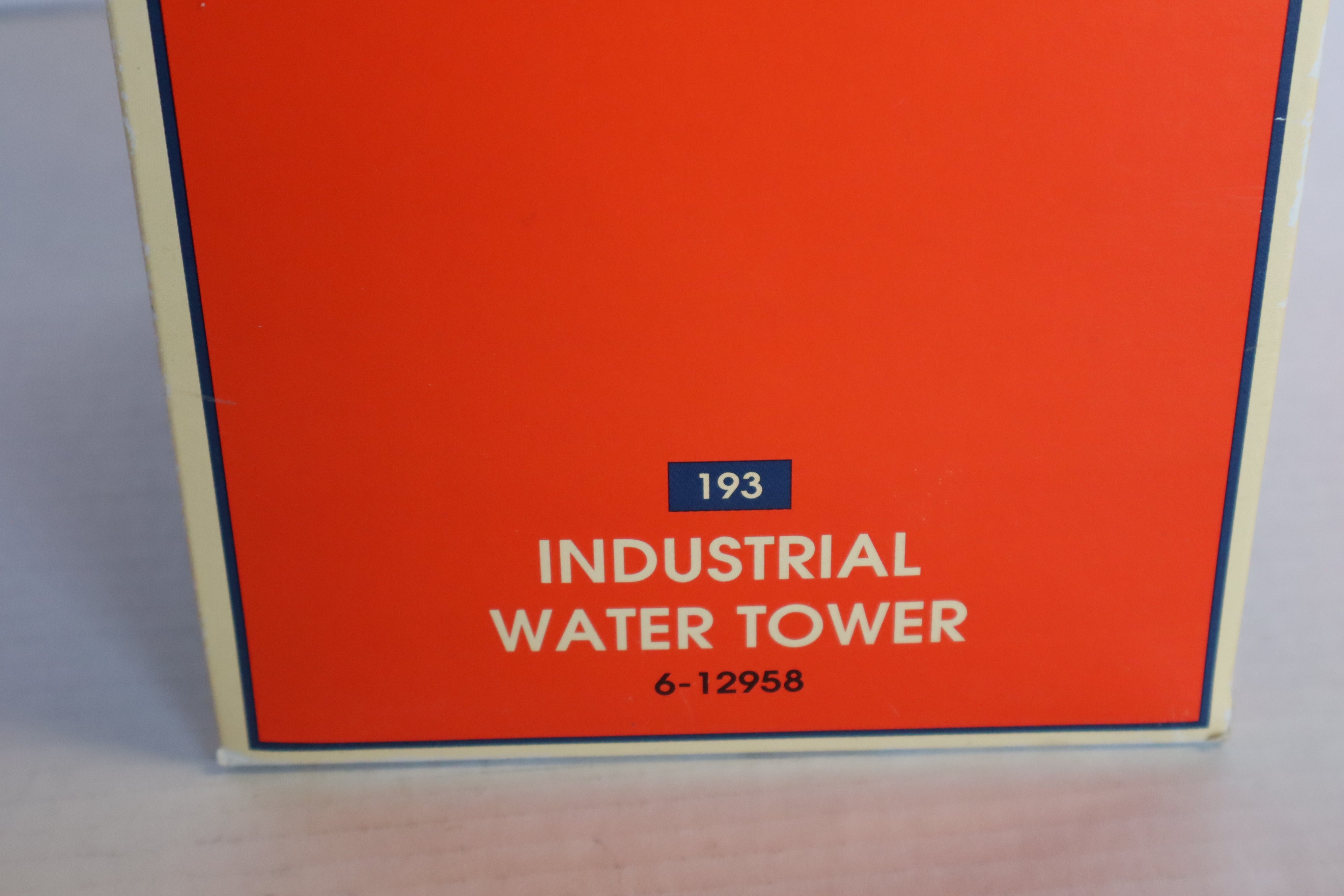 Lionel 6-12958 Industrial Water Tower 193-Second hand-M8143