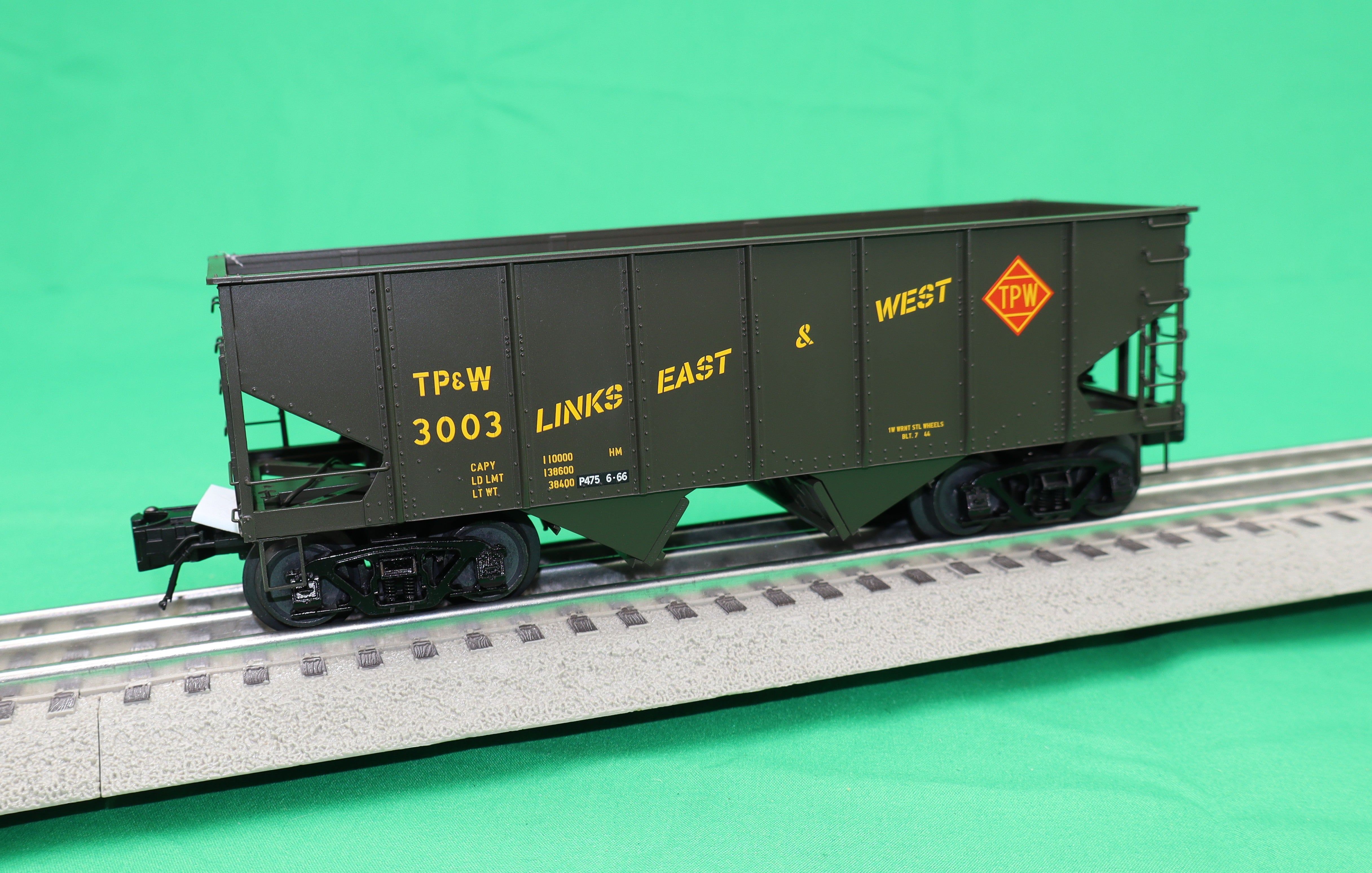Atlas O 3005828 - Master - 55-Ton Coal Hopper “Toledo, Peoria & Western”