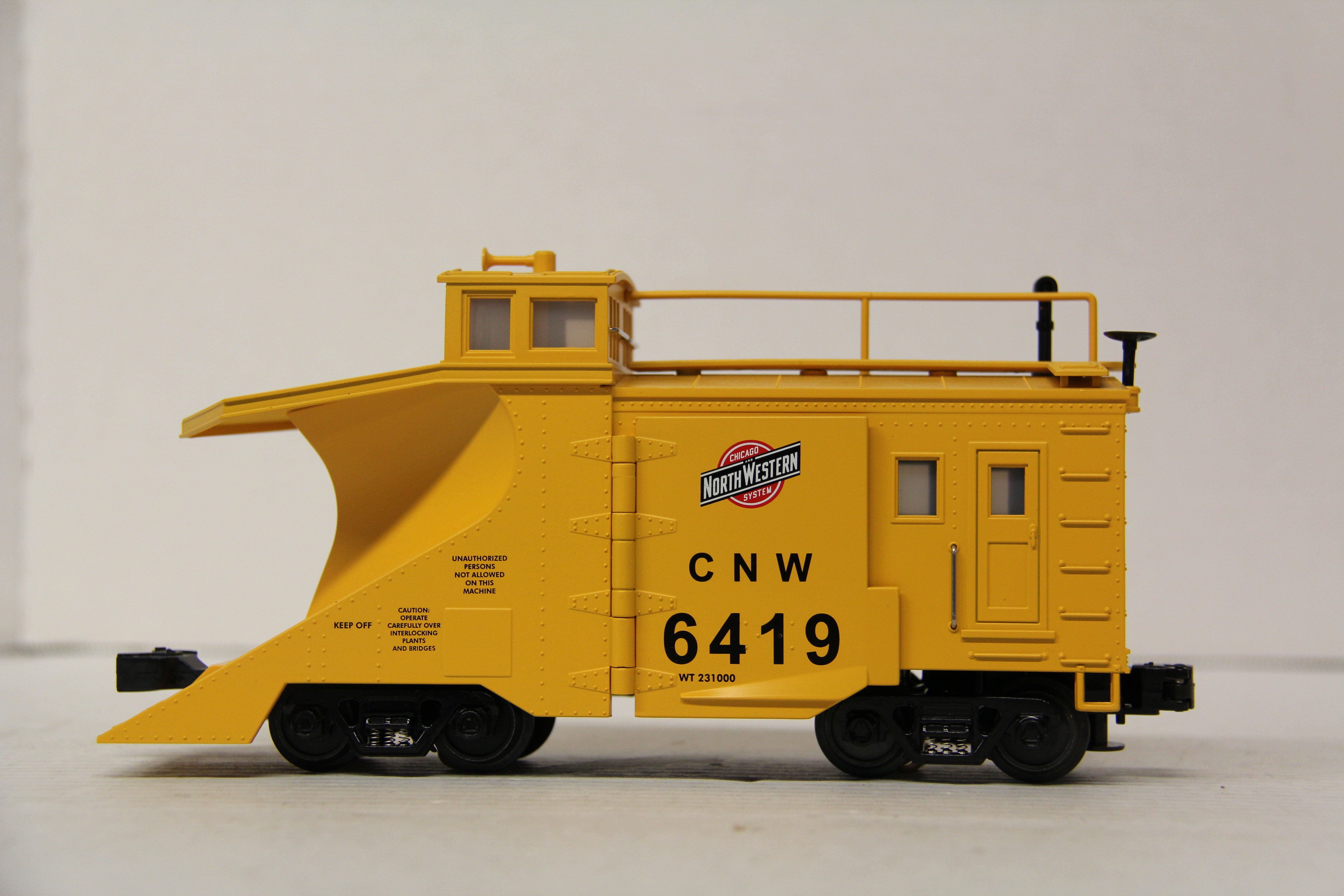MTH 20-98227 Chicago Northwestern Snow Plow-Second hand-M6678