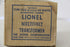 Lionel Type 1023 Multivolt Transformer-Second hand-M4843