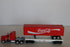K Line Coca Cola Heavy Hauler Tractor Trailer Flat Car Diecast Set-Second hand-M8144